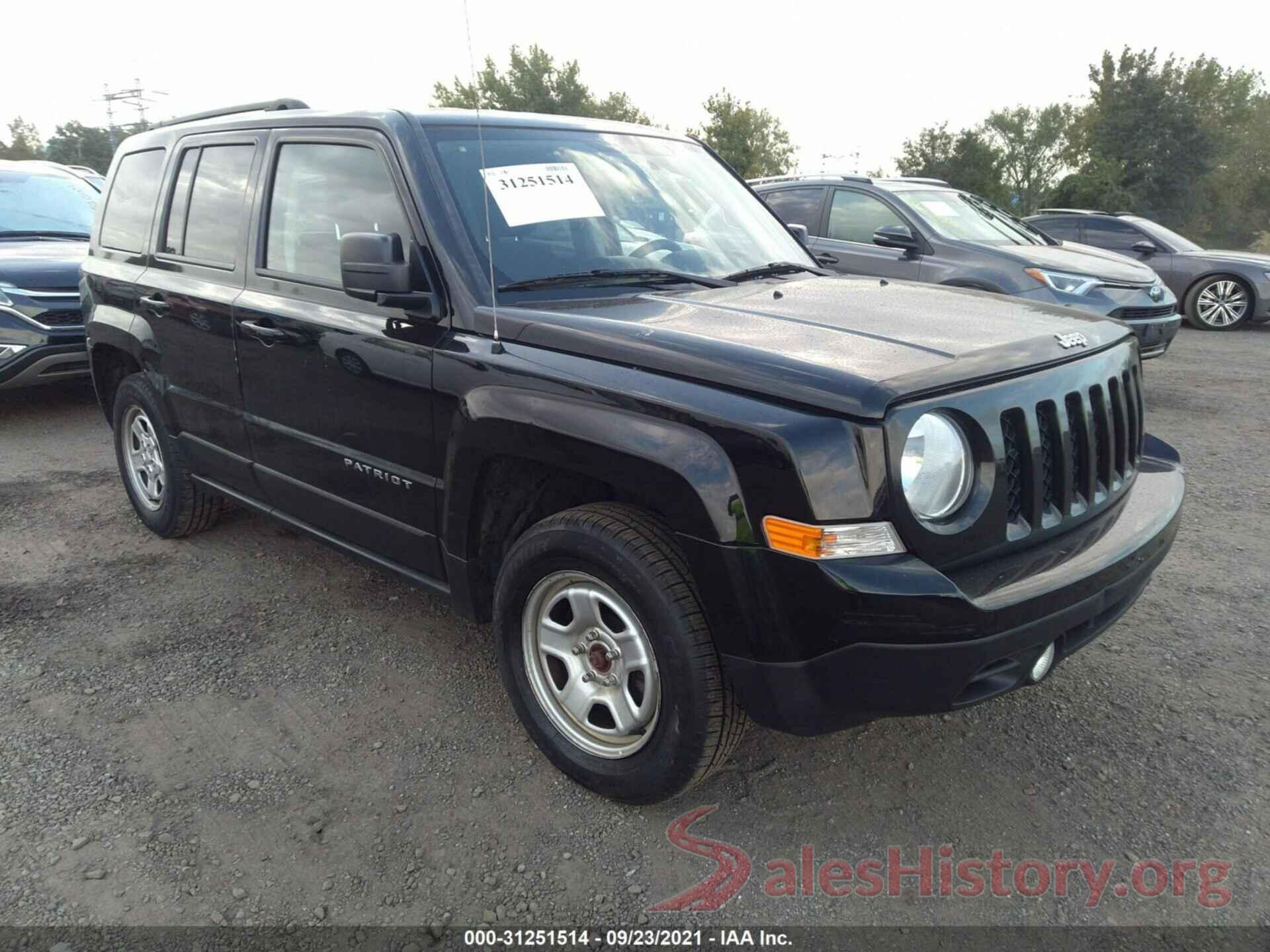 1C4NJRBB3GD579753 2016 JEEP PATRIOT