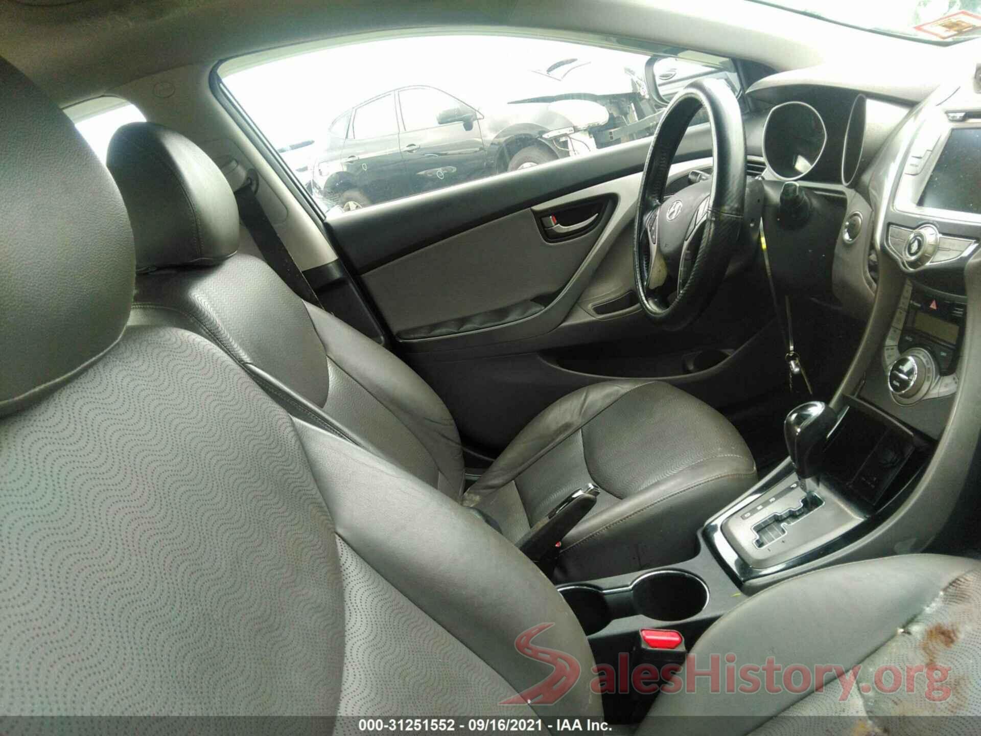 KMHDH4AE8DU640494 2013 HYUNDAI ELANTRA