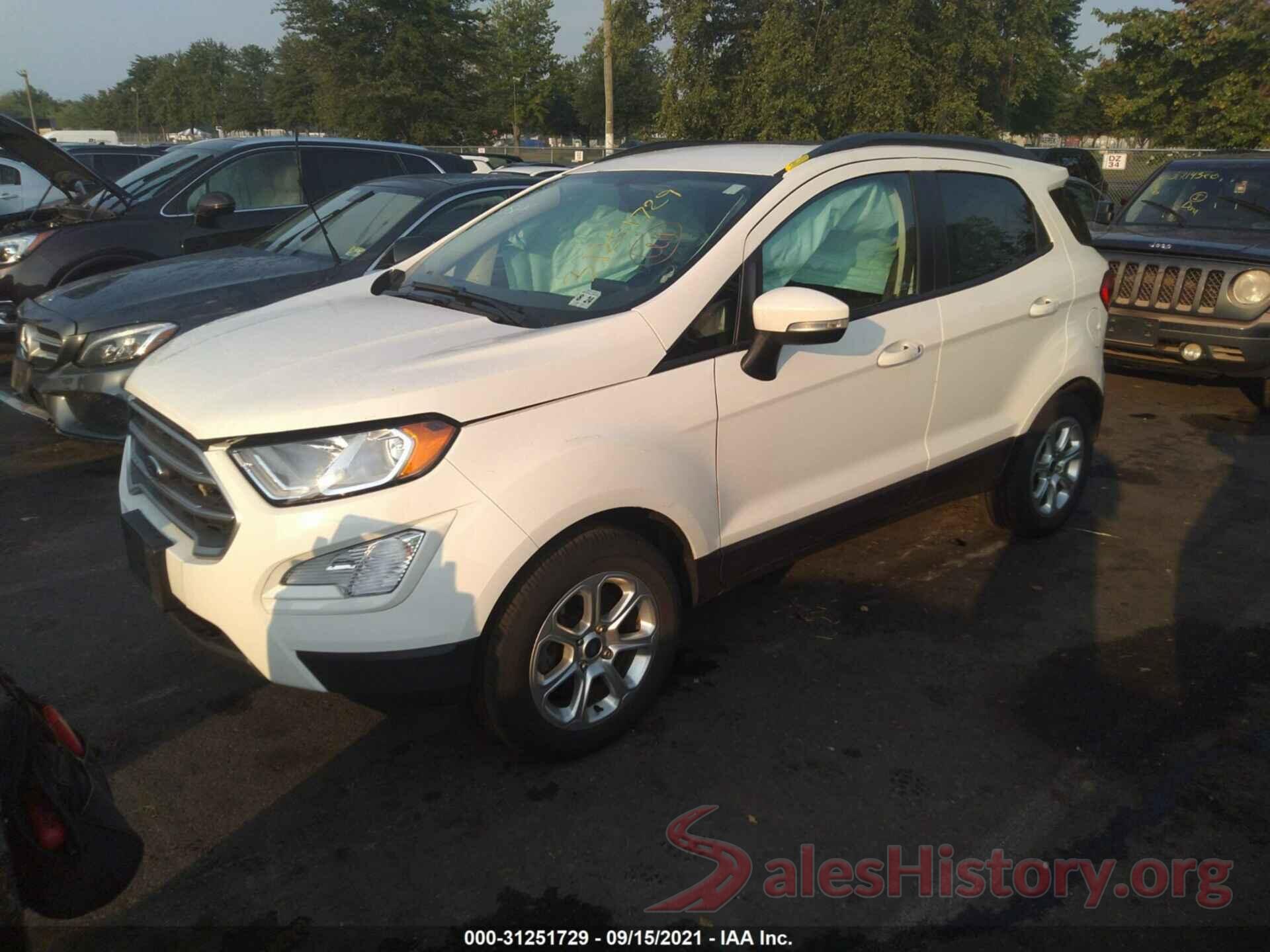 MAJ3S2GE2KC274067 2019 FORD ECOSPORT