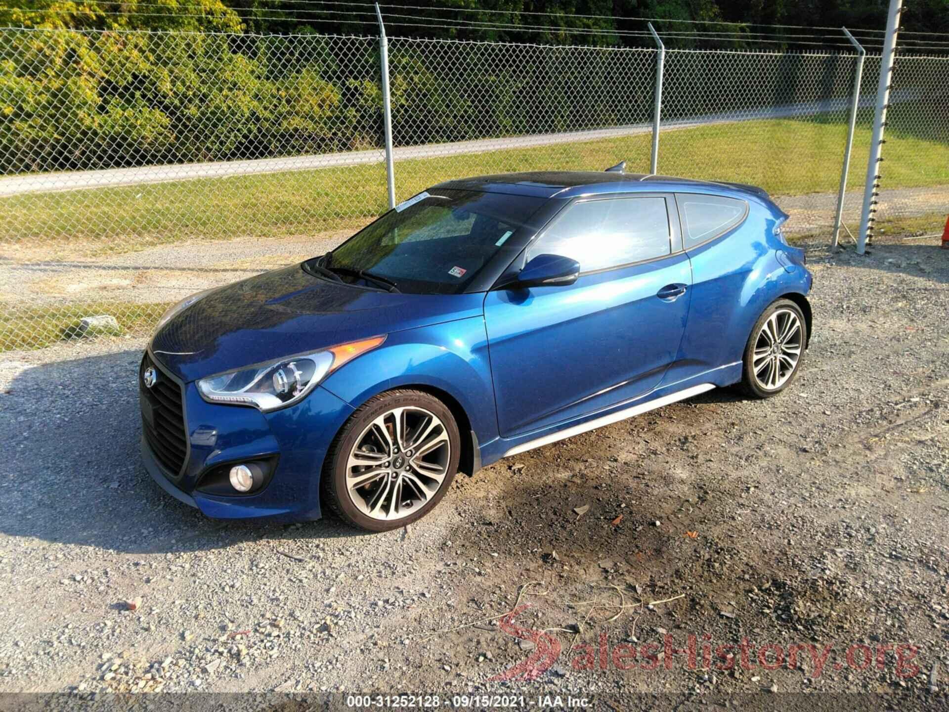 KMHTC6AE2GU300445 2016 HYUNDAI VELOSTER