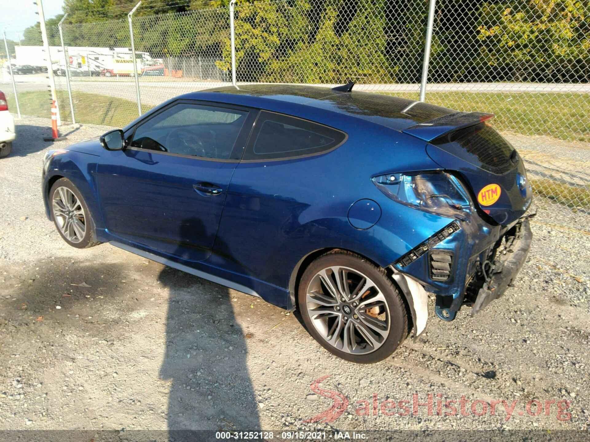 KMHTC6AE2GU300445 2016 HYUNDAI VELOSTER