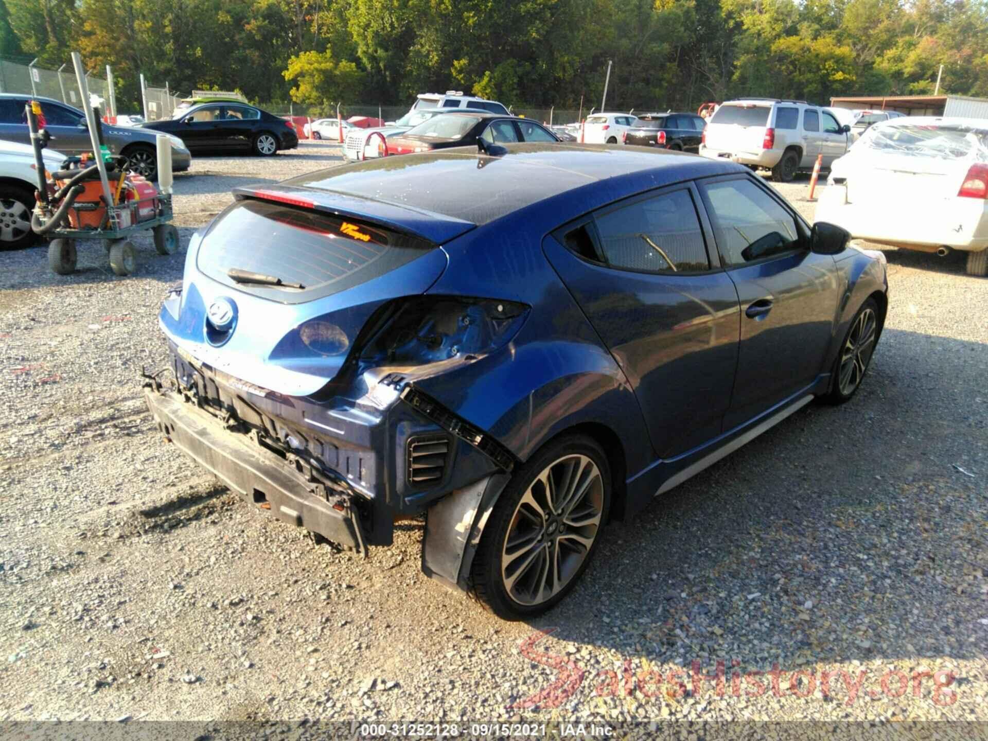 KMHTC6AE2GU300445 2016 HYUNDAI VELOSTER