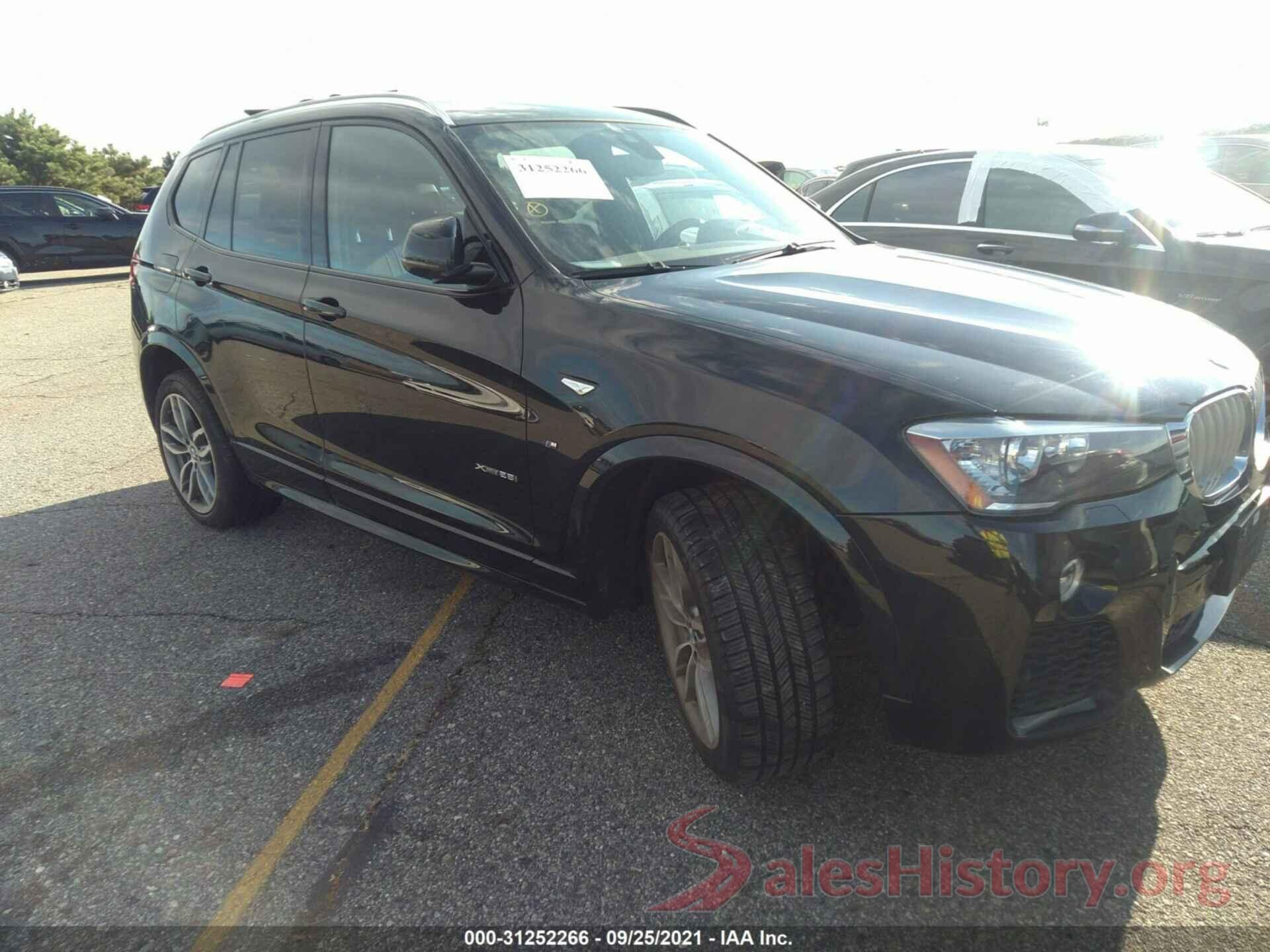 5UXWX9C36H0W67505 2017 BMW X3