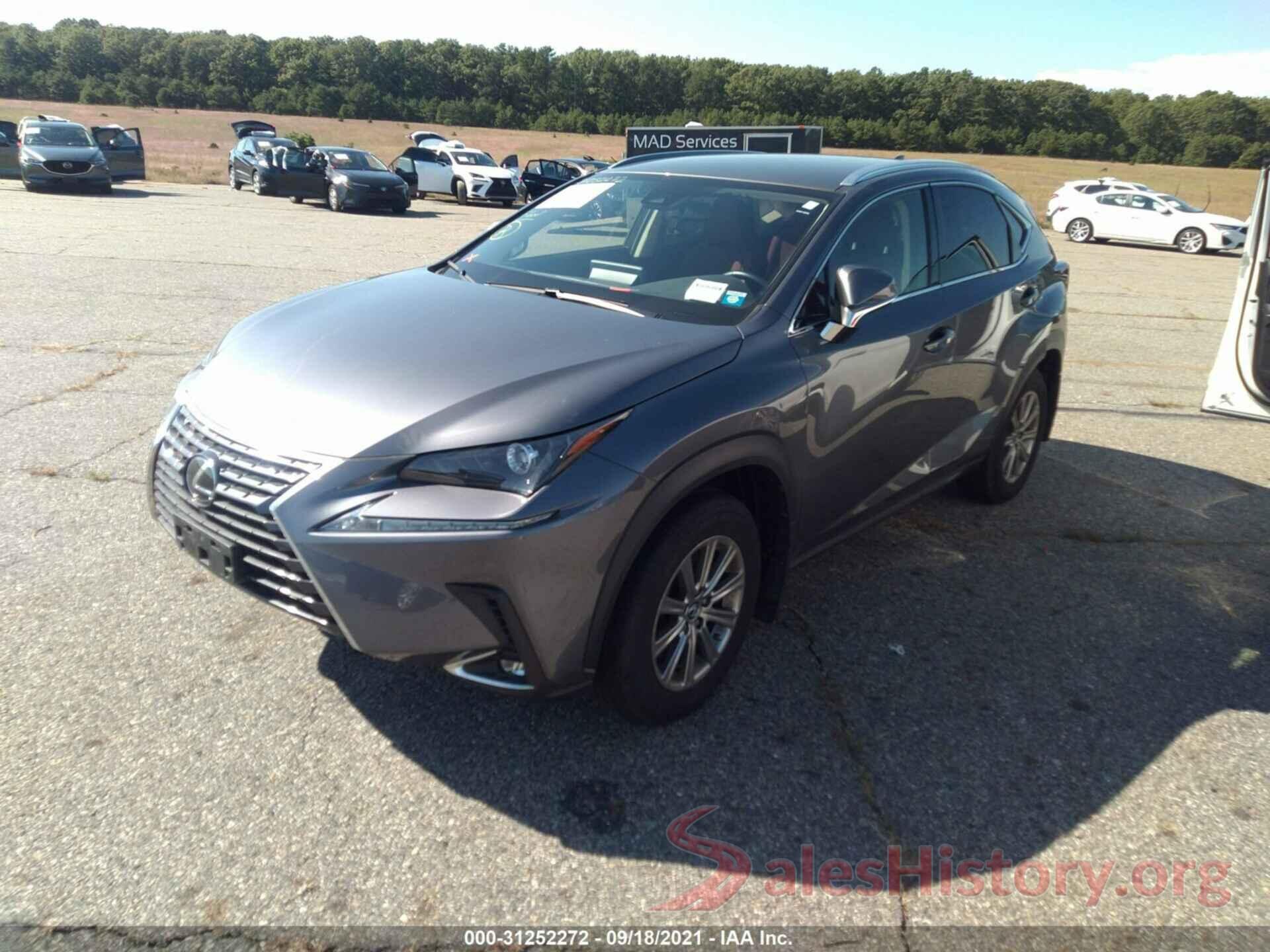 JTJDARDZ9M2237153 2021 LEXUS NX