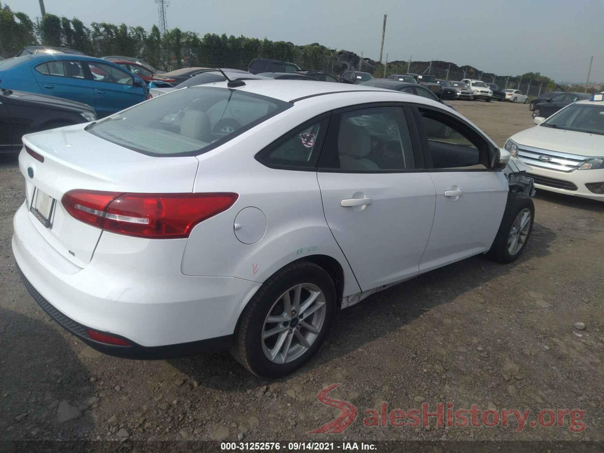 1FADP3F25HL224209 2017 FORD FOCUS