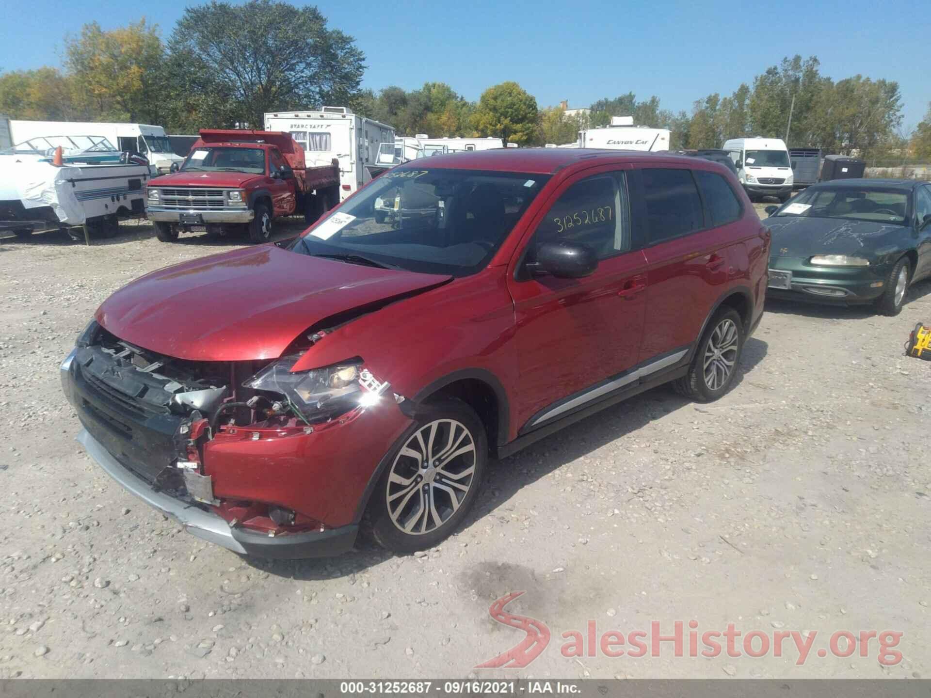 JA4AZ3A33GZ039122 2016 MITSUBISHI OUTLANDER