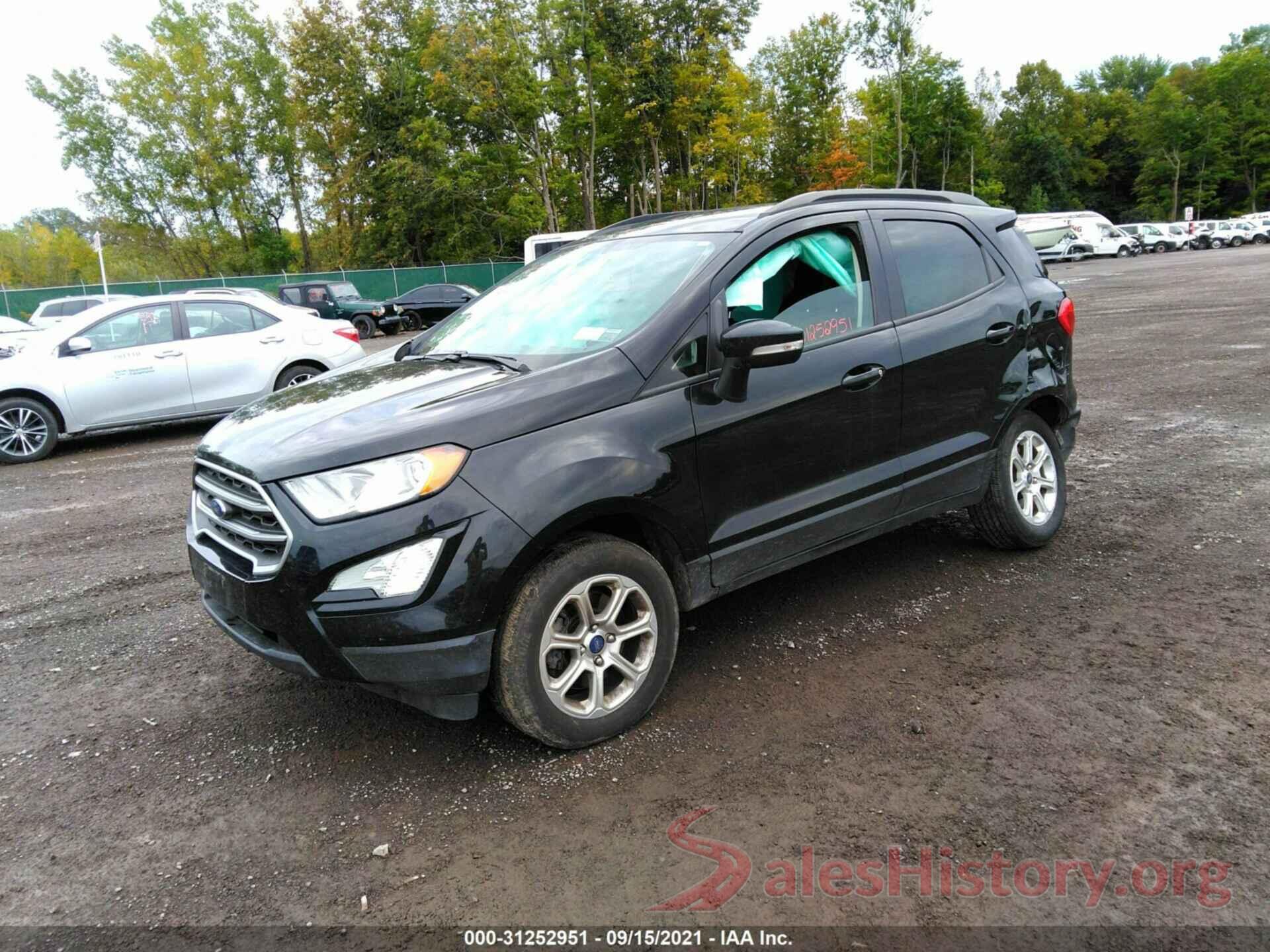 MAJ6S3GL2KC251115 2019 FORD ECOSPORT