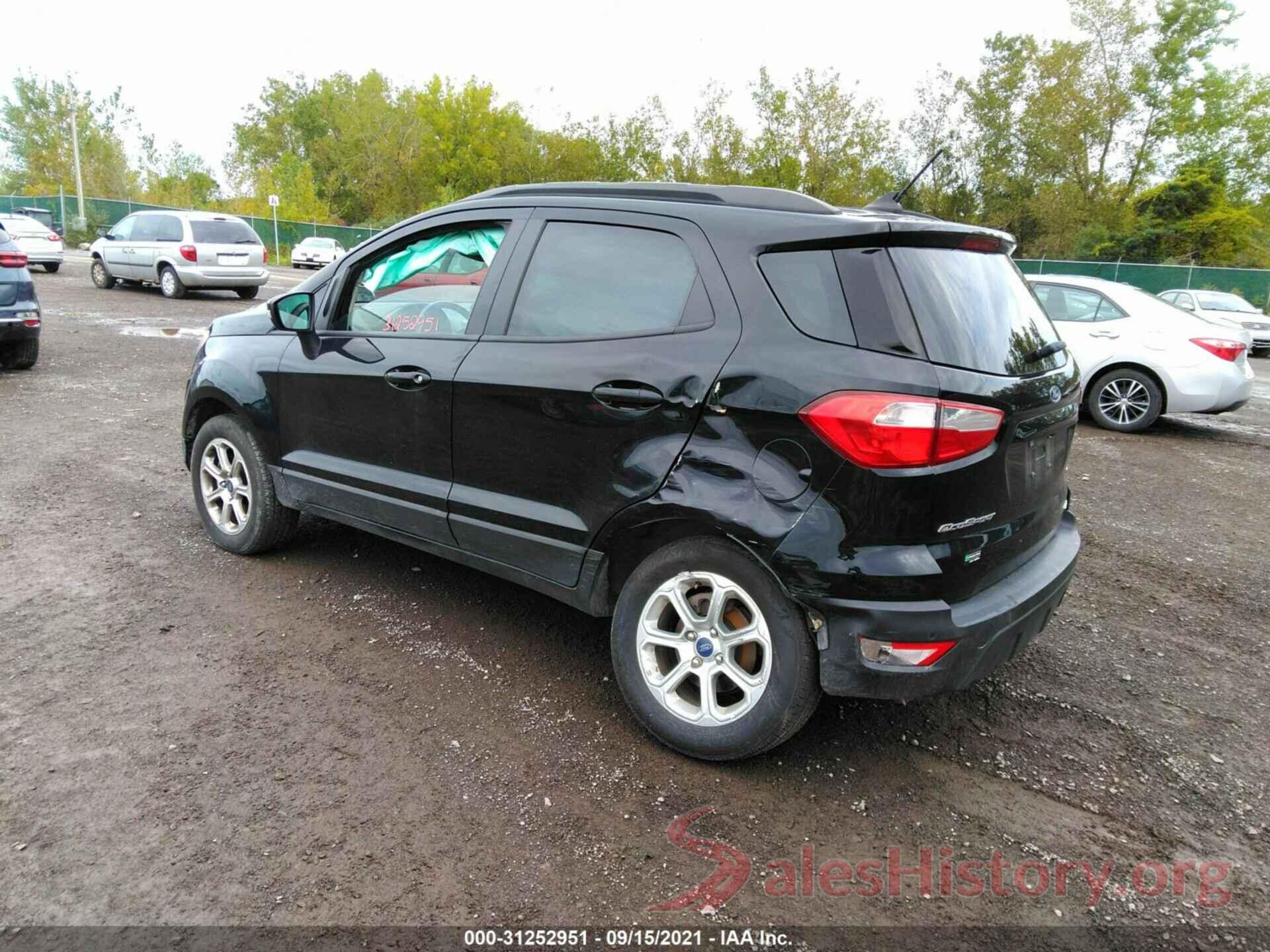 MAJ6S3GL2KC251115 2019 FORD ECOSPORT