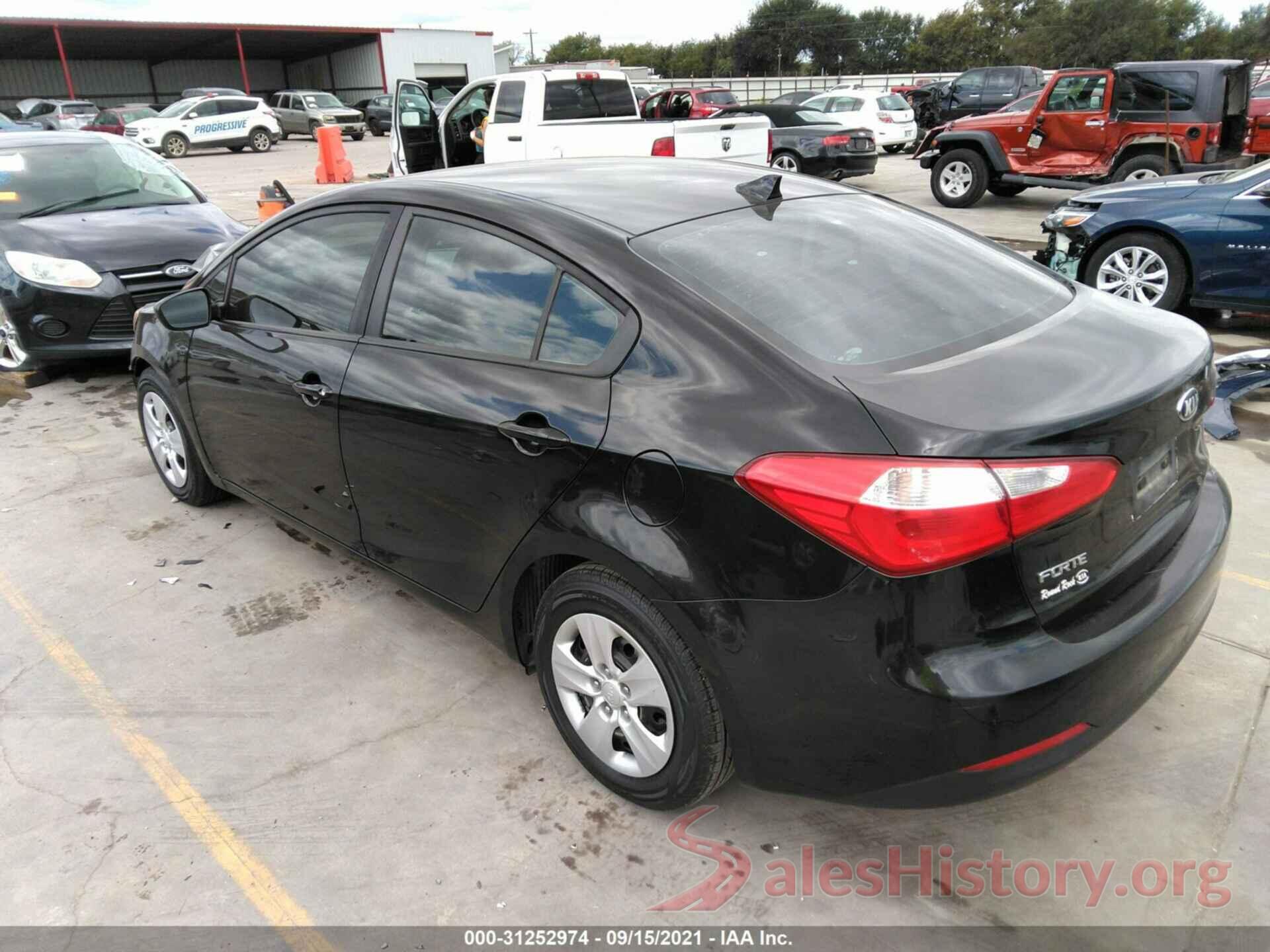 KNAFK4A68G5458913 2016 KIA FORTE