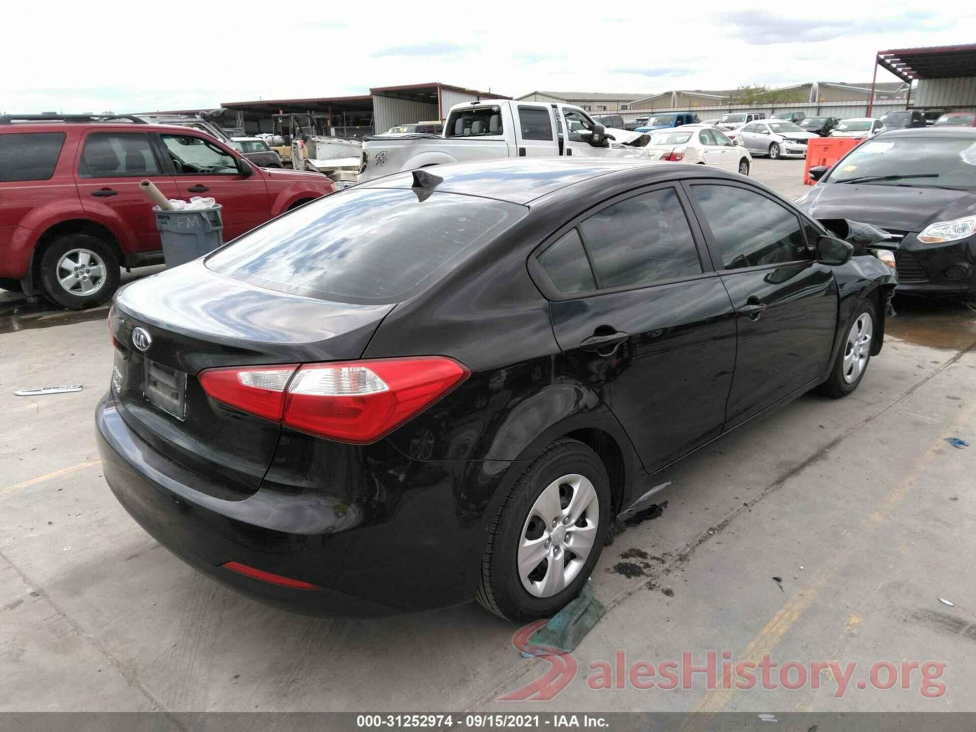 KNAFK4A68G5458913 2016 KIA FORTE