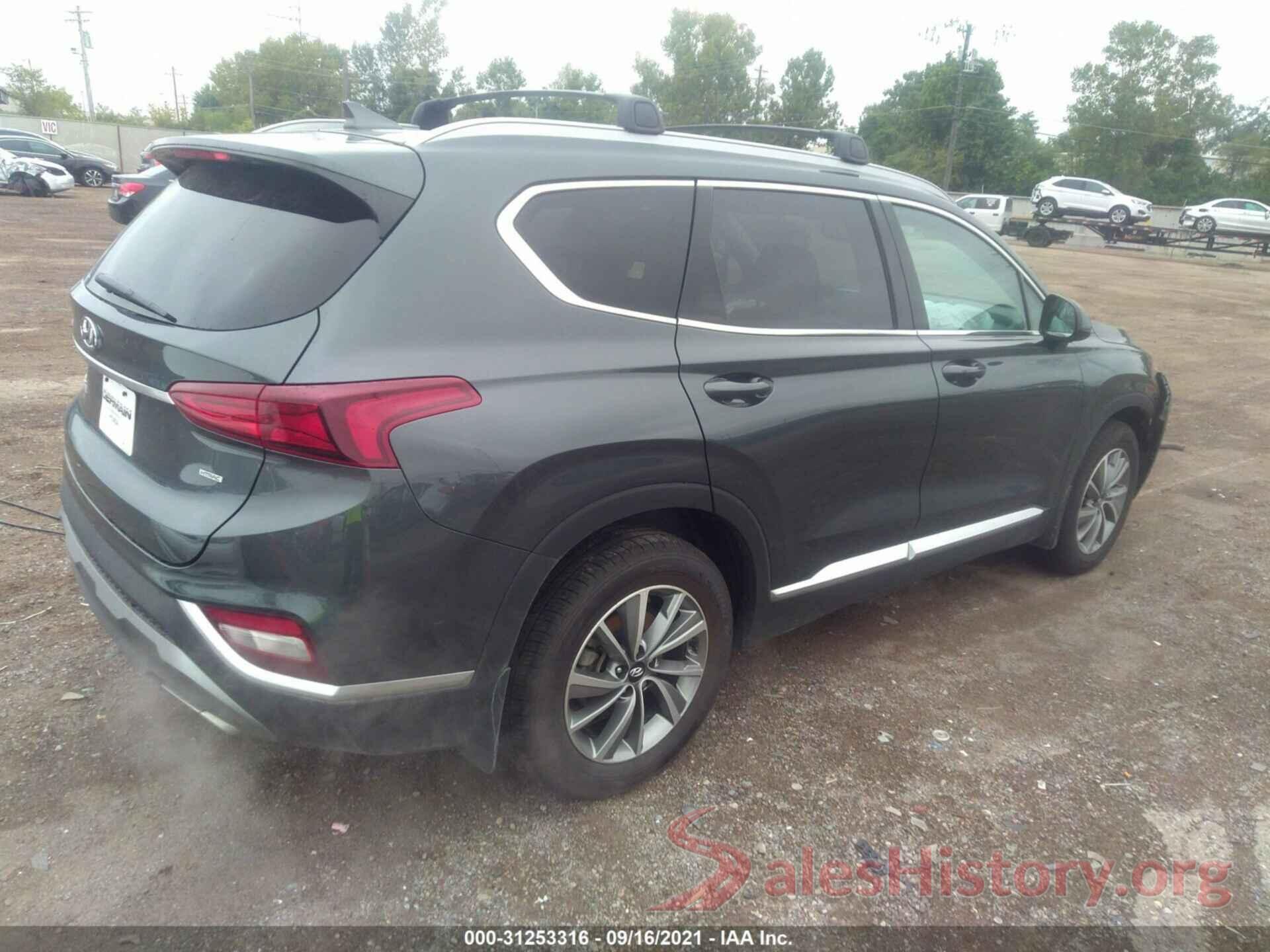 5NMS3CAD9LH262445 2020 HYUNDAI SANTA FE