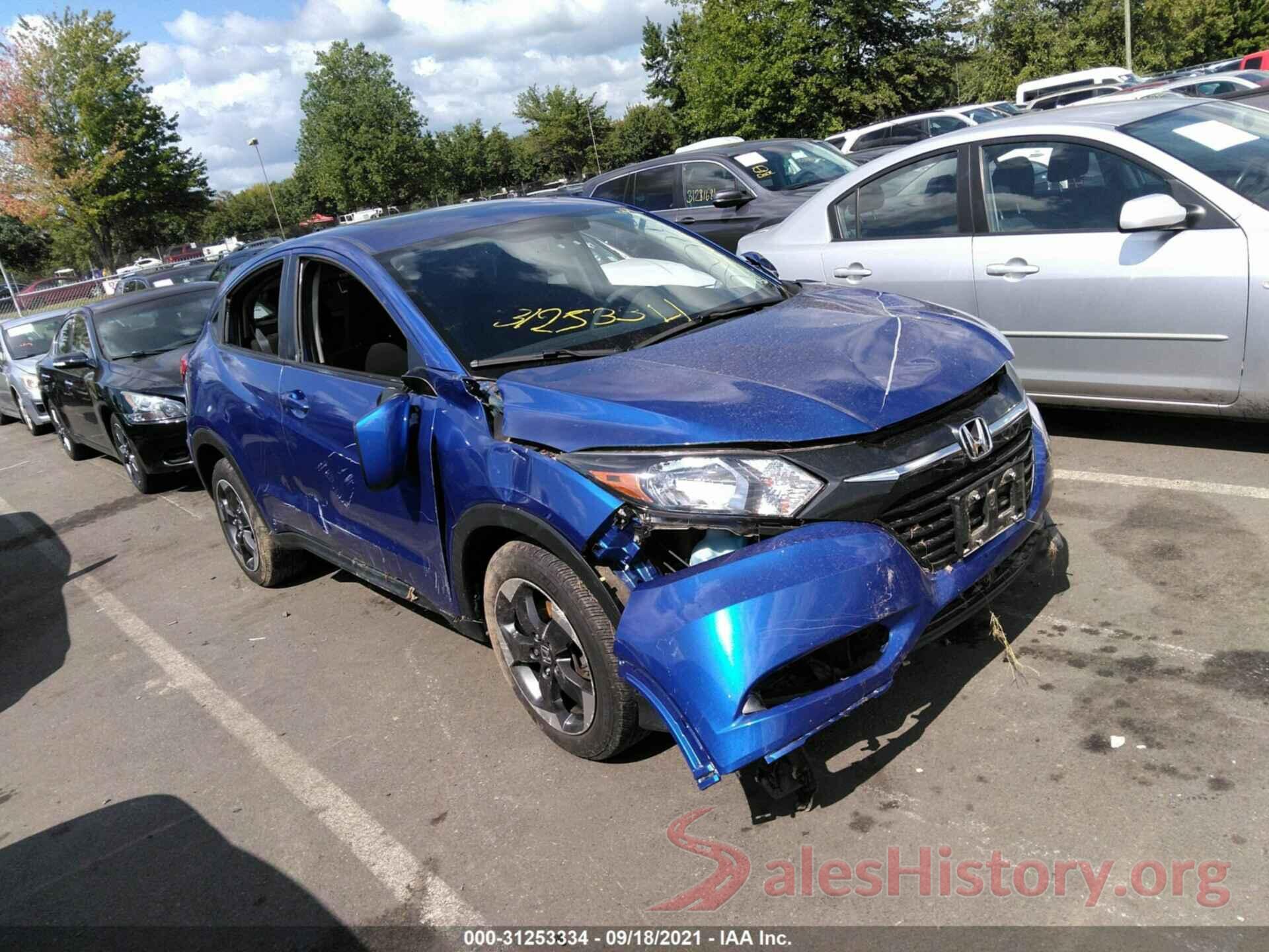 3CZRU6H55JM720482 2018 HONDA HR-V