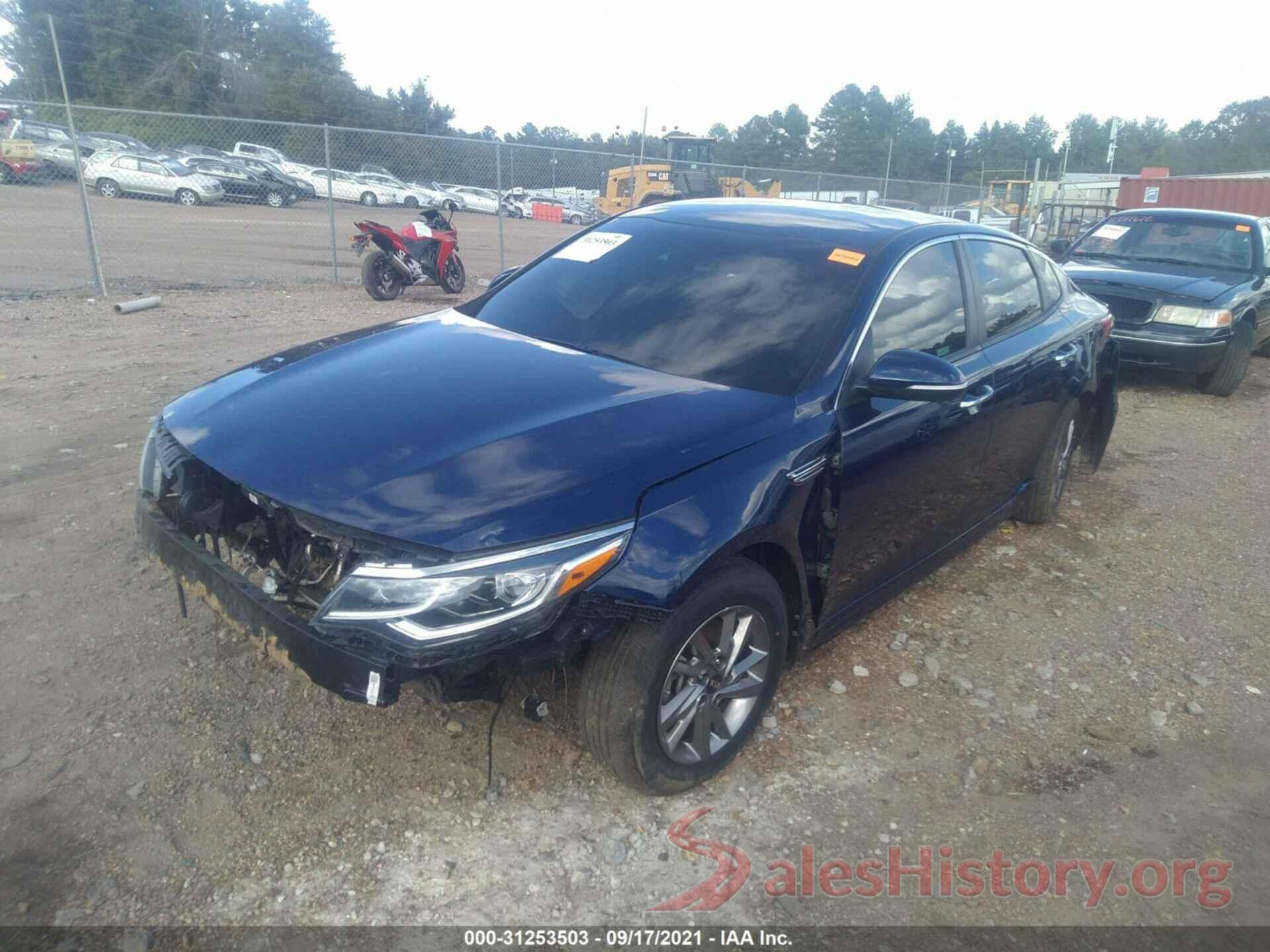 5XXGT4L31KG319296 2019 KIA OPTIMA