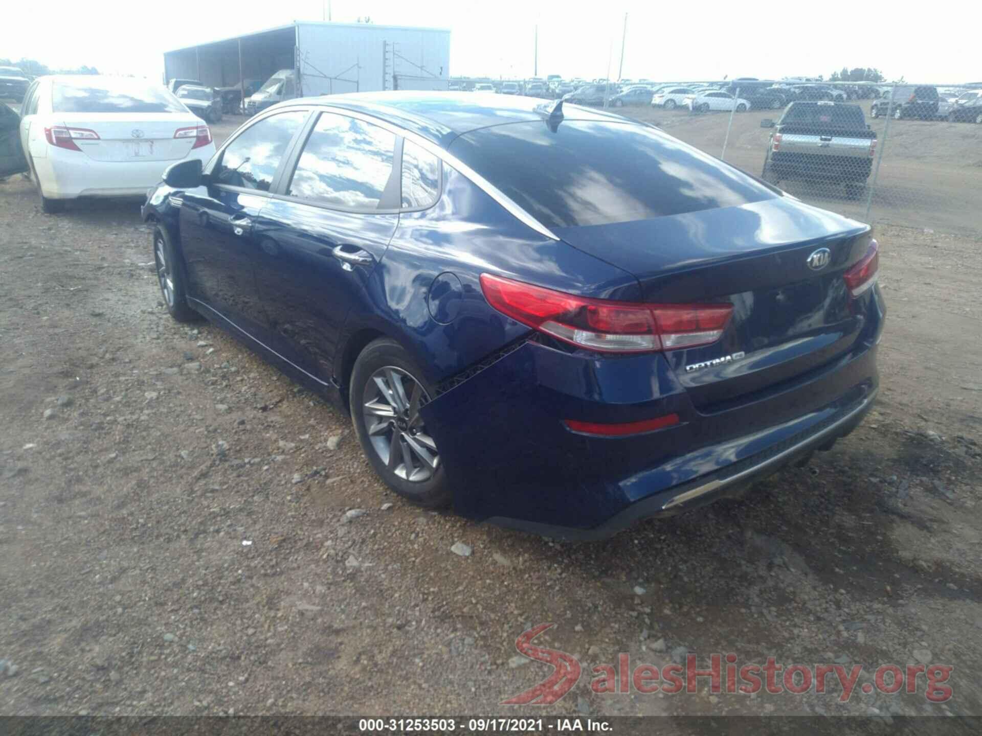 5XXGT4L31KG319296 2019 KIA OPTIMA