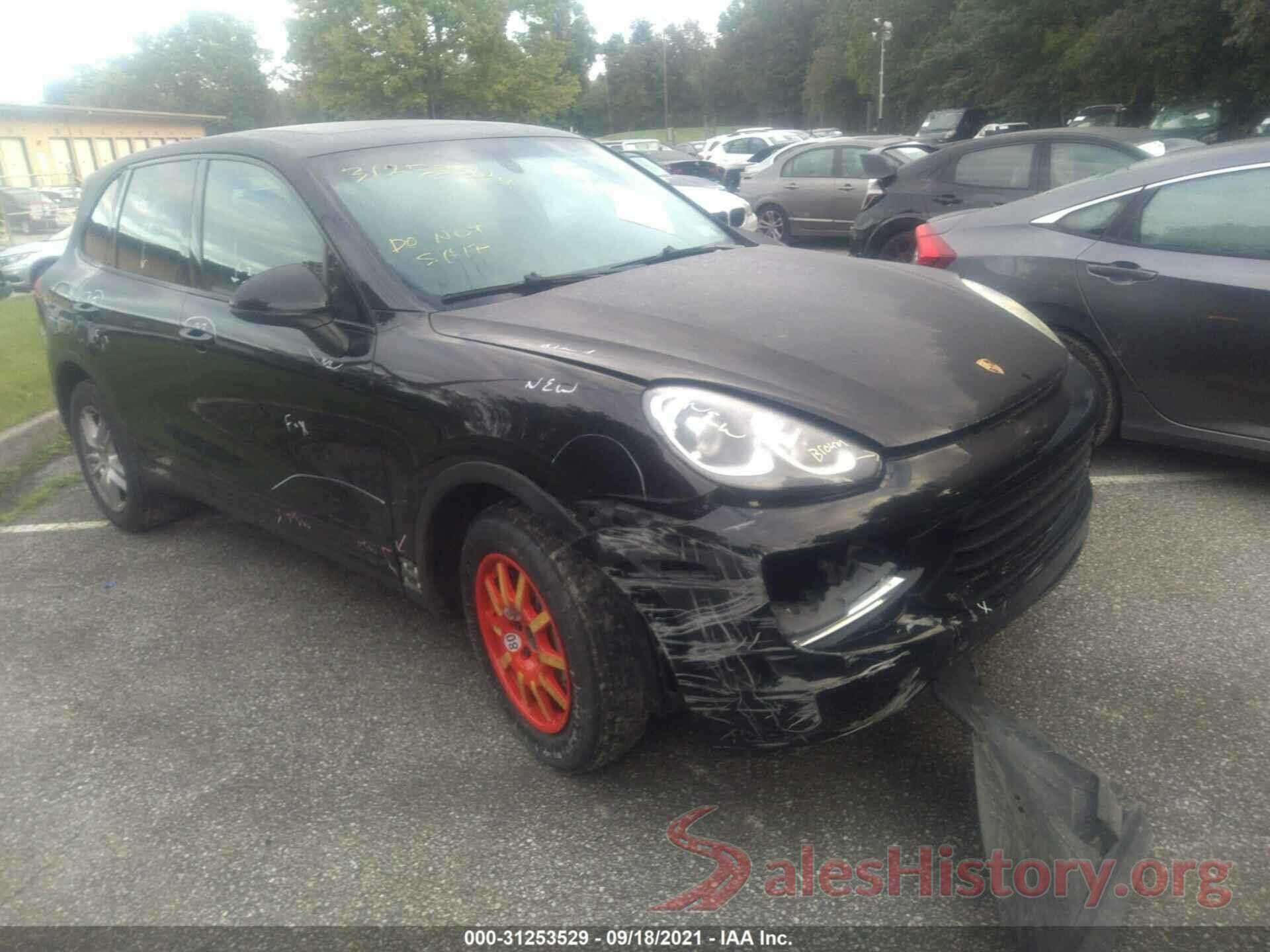 WP1AA2A20GKA10182 2016 PORSCHE CAYENNE