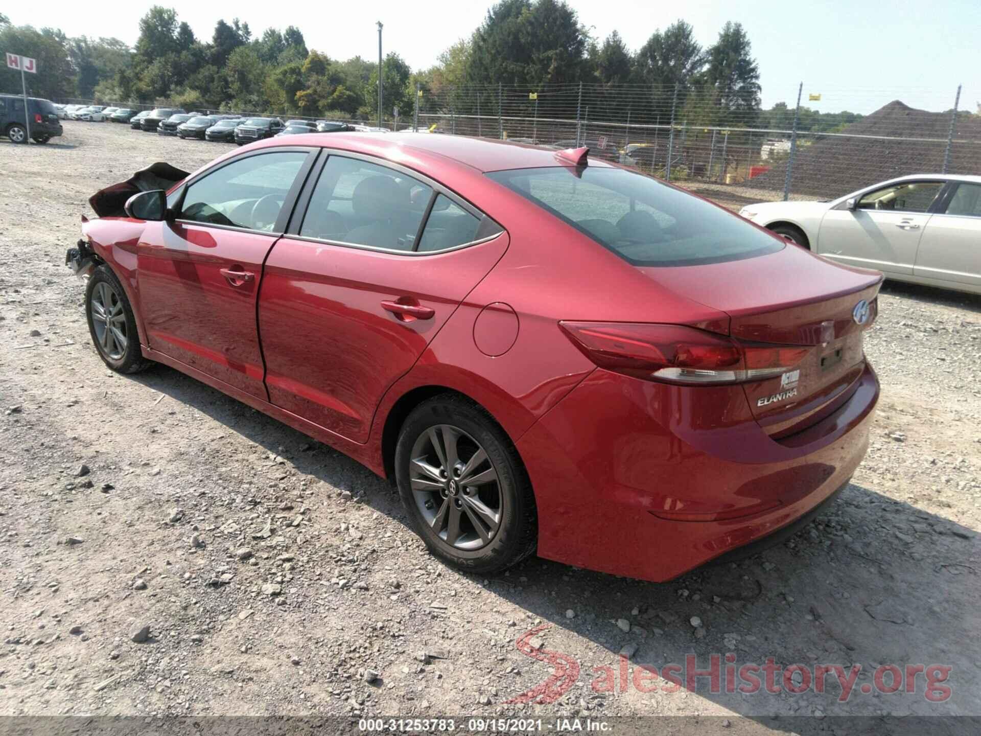 KMHD84LF4HU195473 2017 HYUNDAI ELANTRA