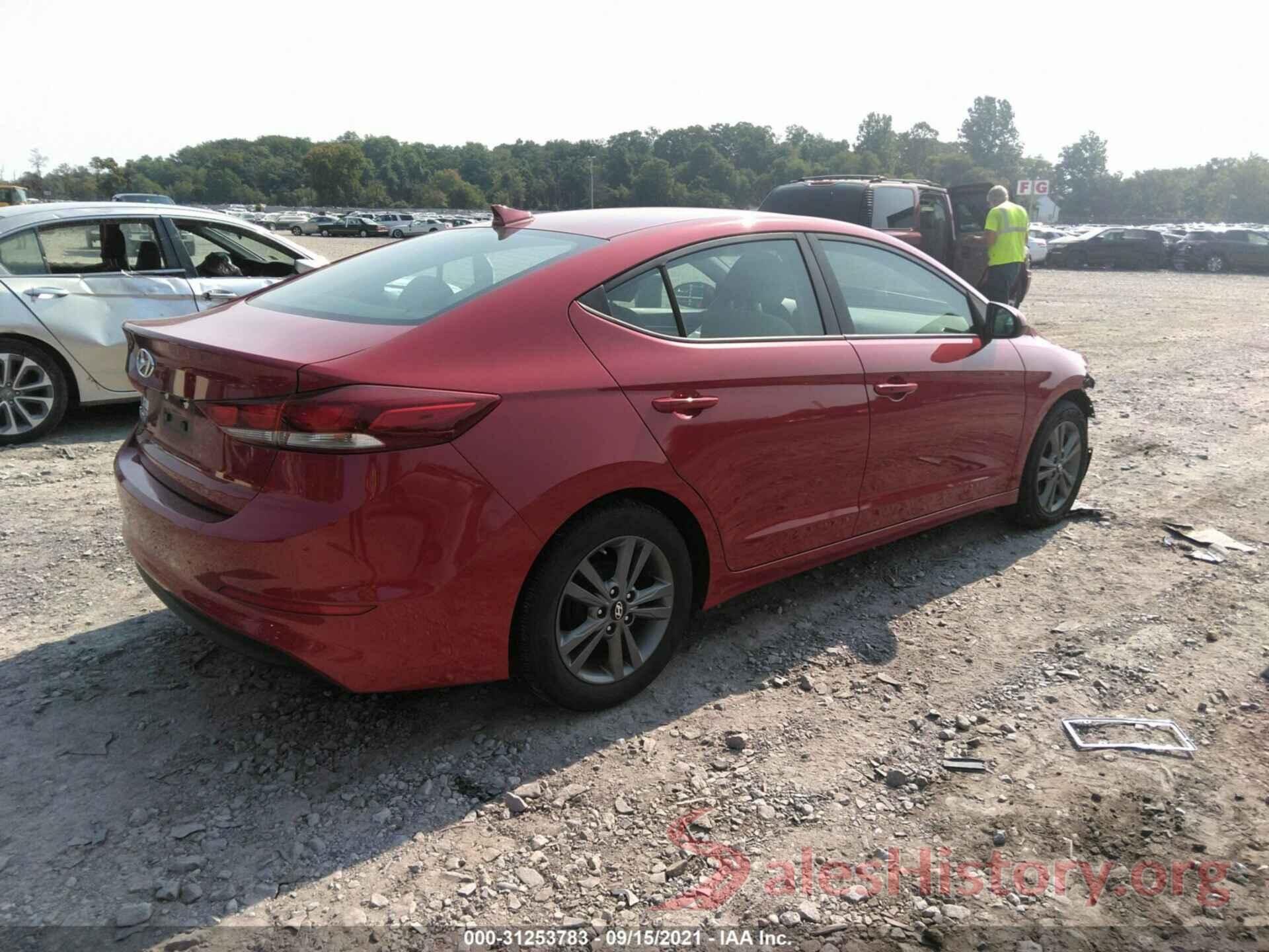 KMHD84LF4HU195473 2017 HYUNDAI ELANTRA