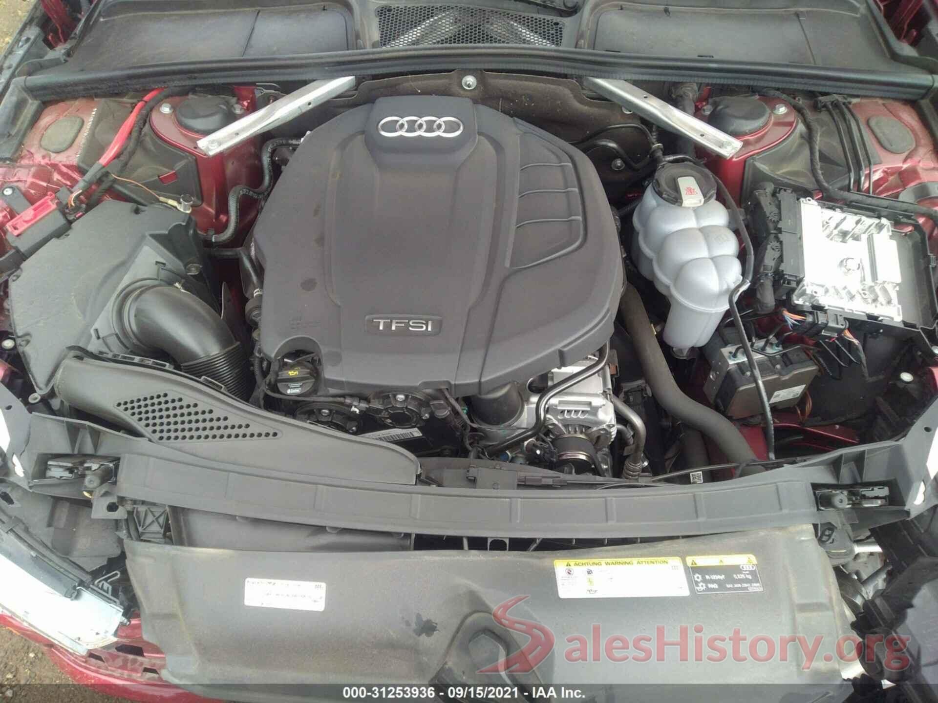 WAUENAF4XKA062779 2019 AUDI A4