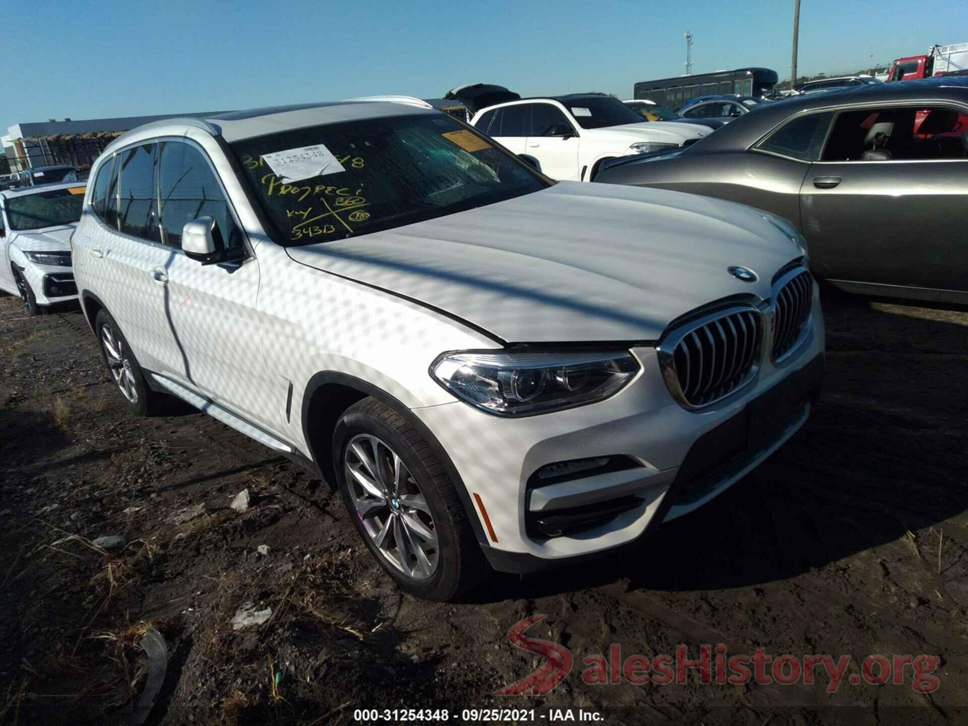 5UXTR9C5XKLE11228 2019 BMW X3