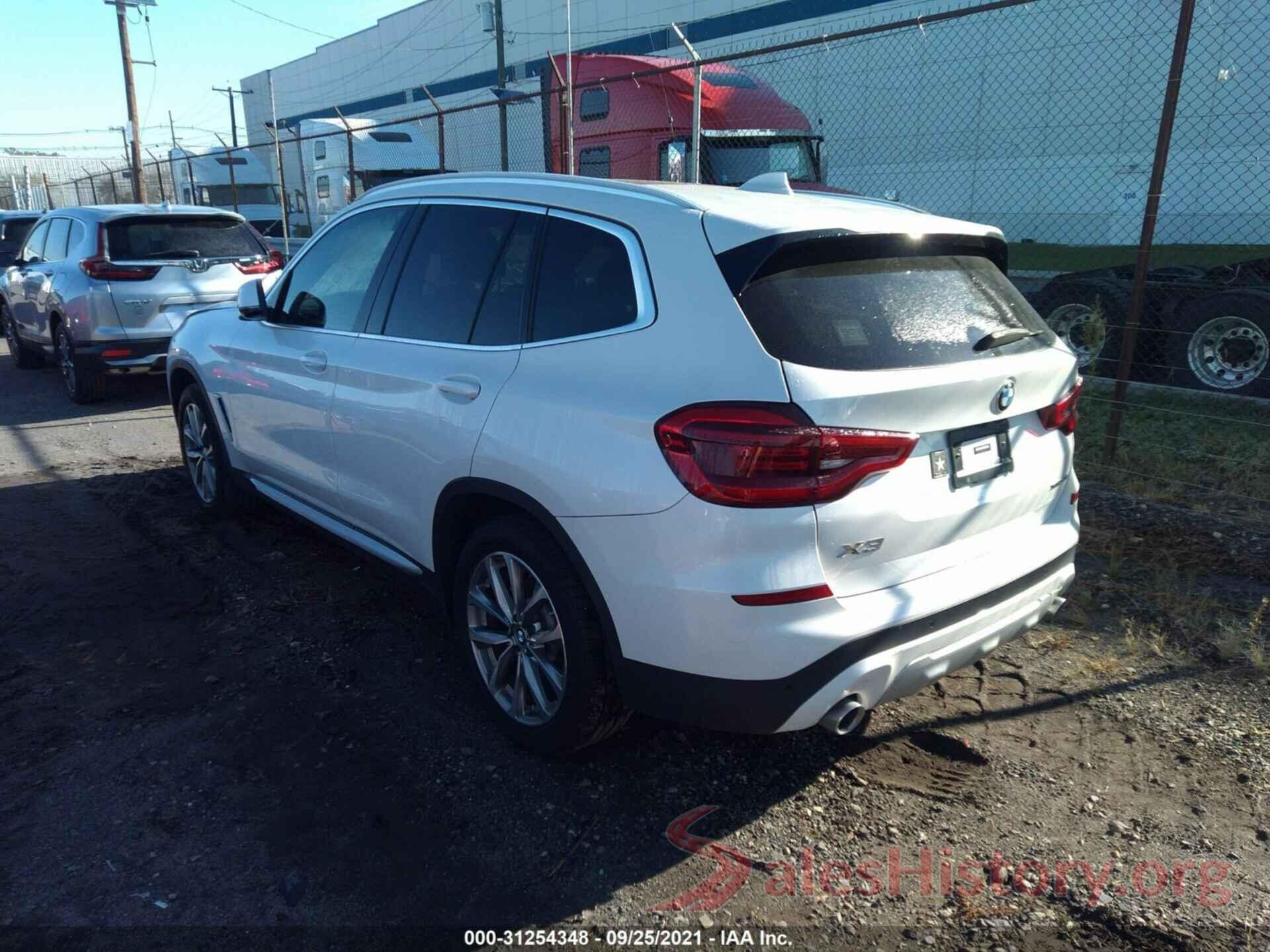 5UXTR9C5XKLE11228 2019 BMW X3