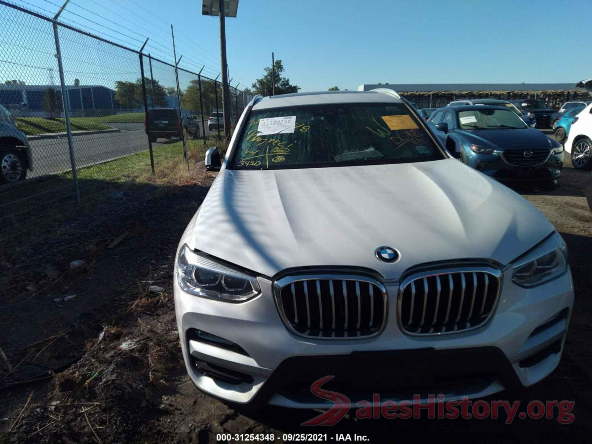 5UXTR9C5XKLE11228 2019 BMW X3