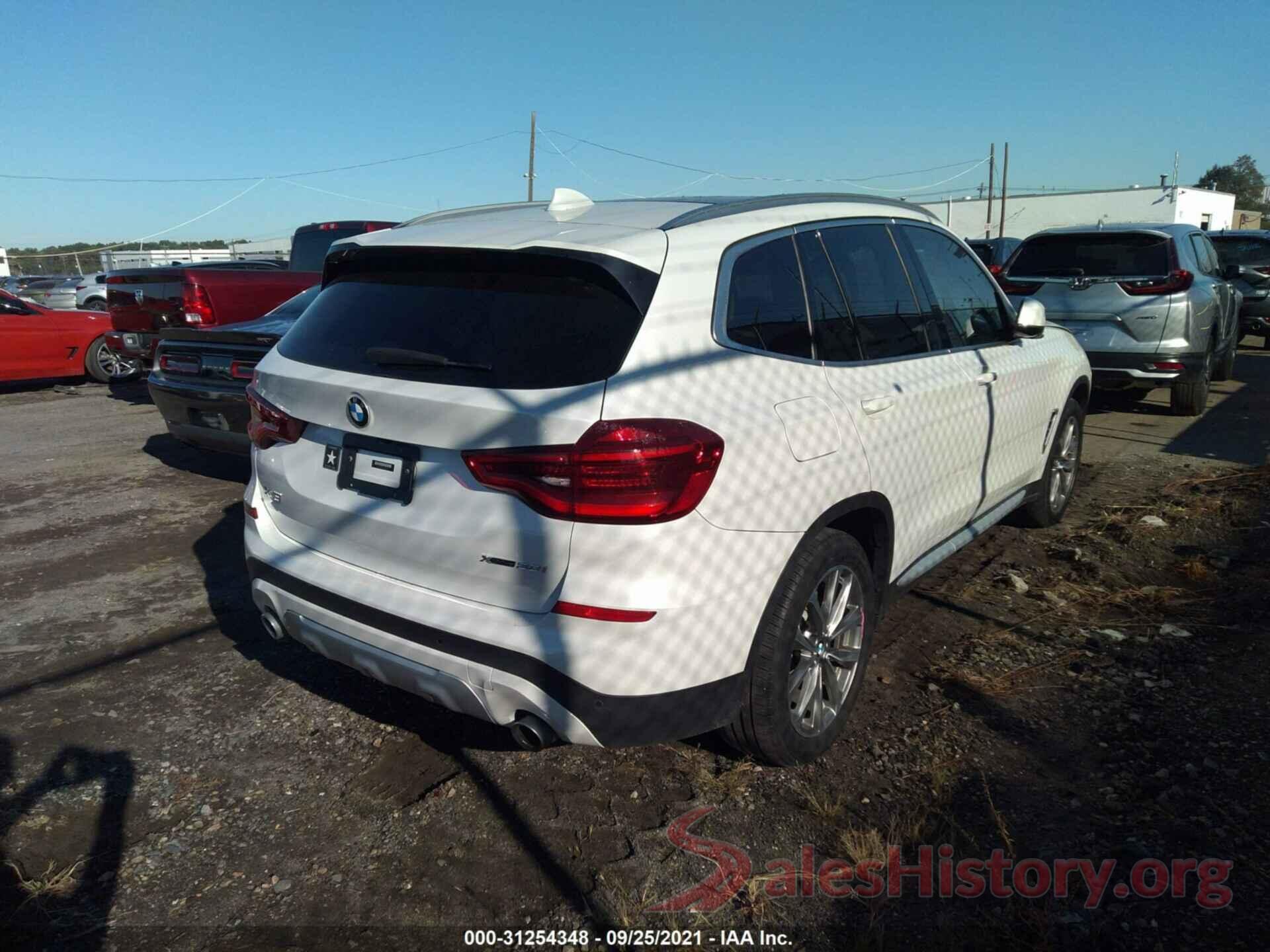 5UXTR9C5XKLE11228 2019 BMW X3