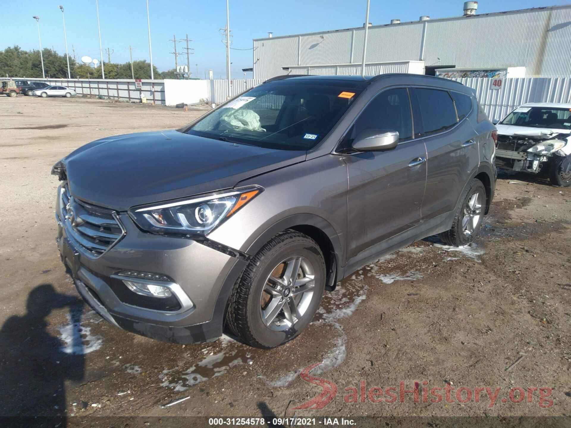 5NMZU3LB2JH104582 2018 HYUNDAI SANTA FE SPORT