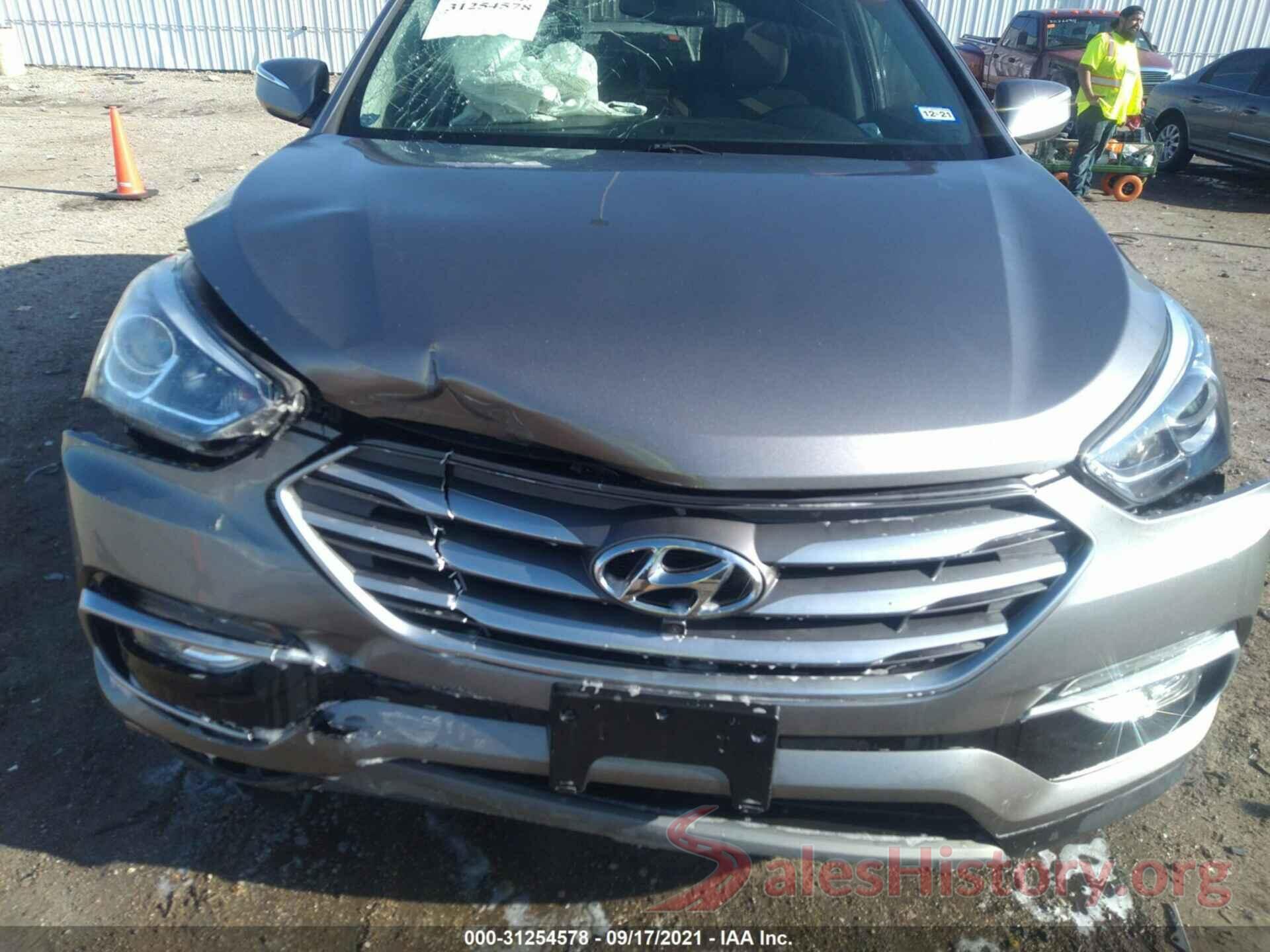 5NMZU3LB2JH104582 2018 HYUNDAI SANTA FE SPORT