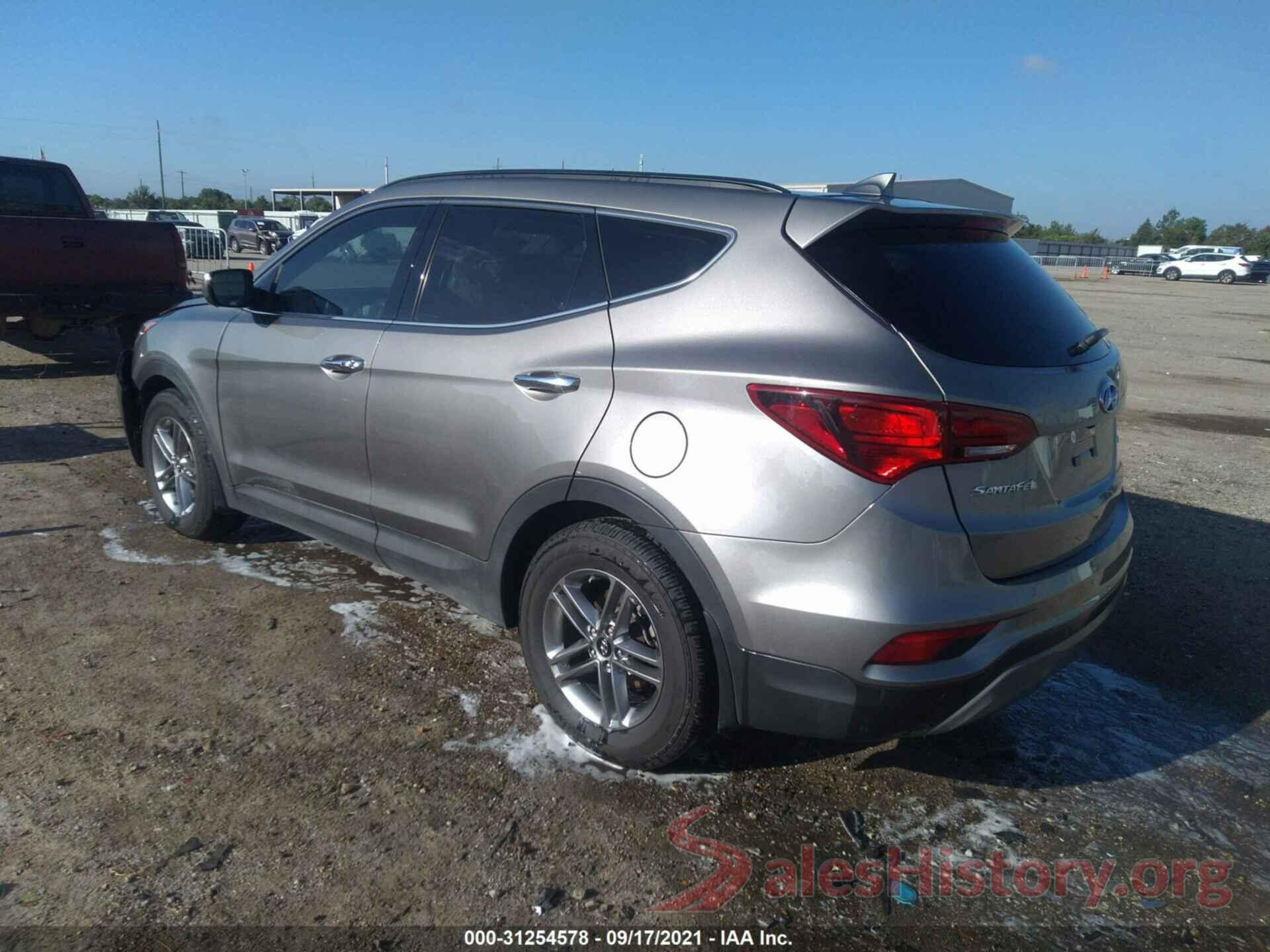 5NMZU3LB2JH104582 2018 HYUNDAI SANTA FE SPORT