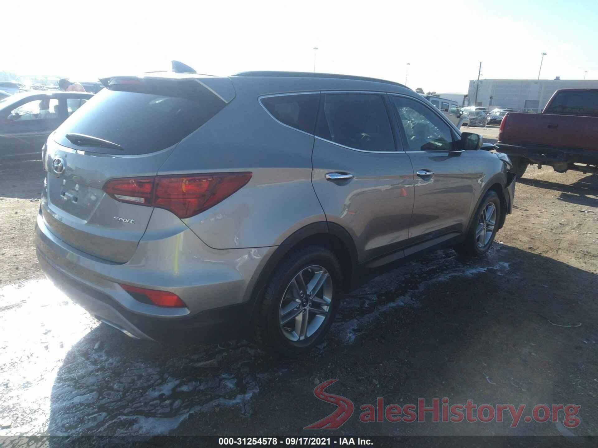 5NMZU3LB2JH104582 2018 HYUNDAI SANTA FE SPORT