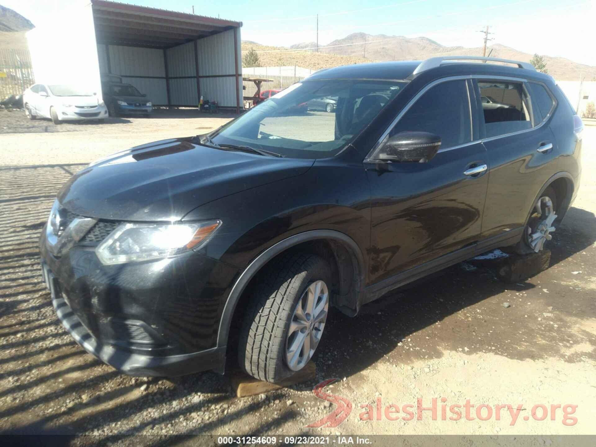 KNMAT2MV4GP735742 2016 NISSAN ROGUE