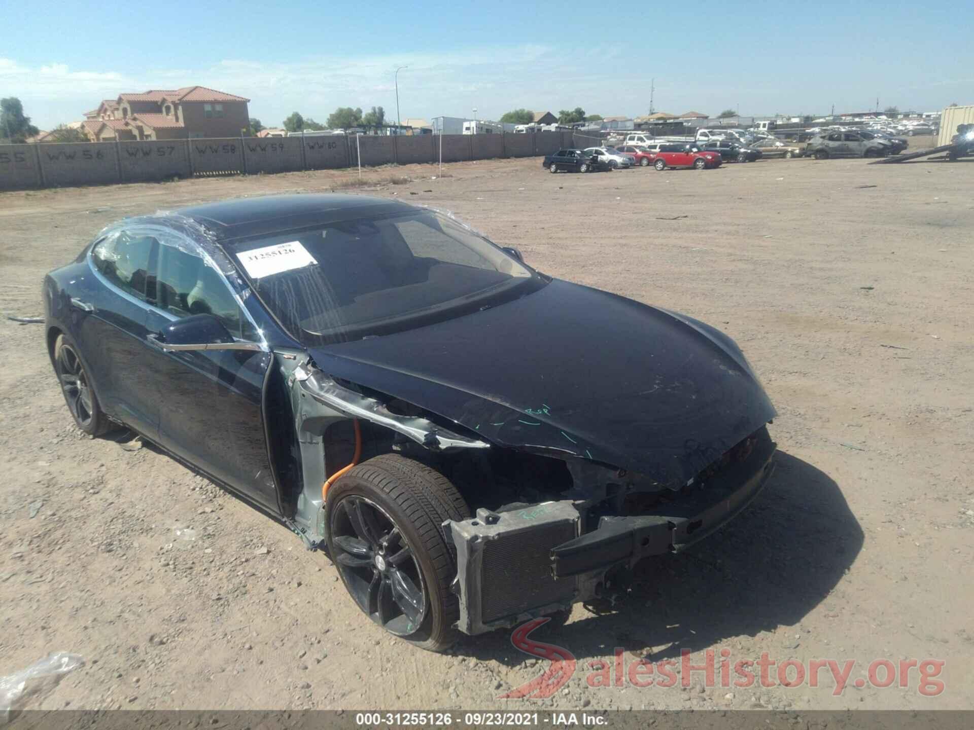 5YJSA1H15EFP63066 2014 TESLA MODEL S