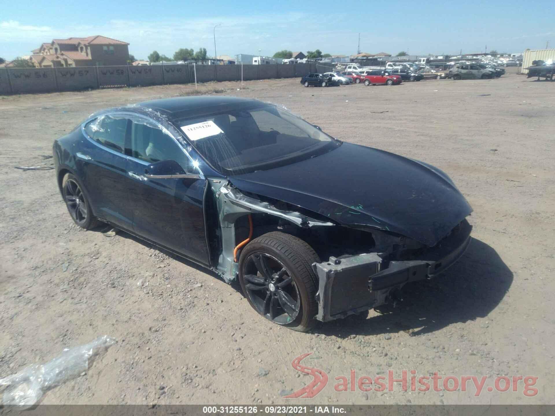 5YJSA1H15EFP63066 2014 TESLA MODEL S