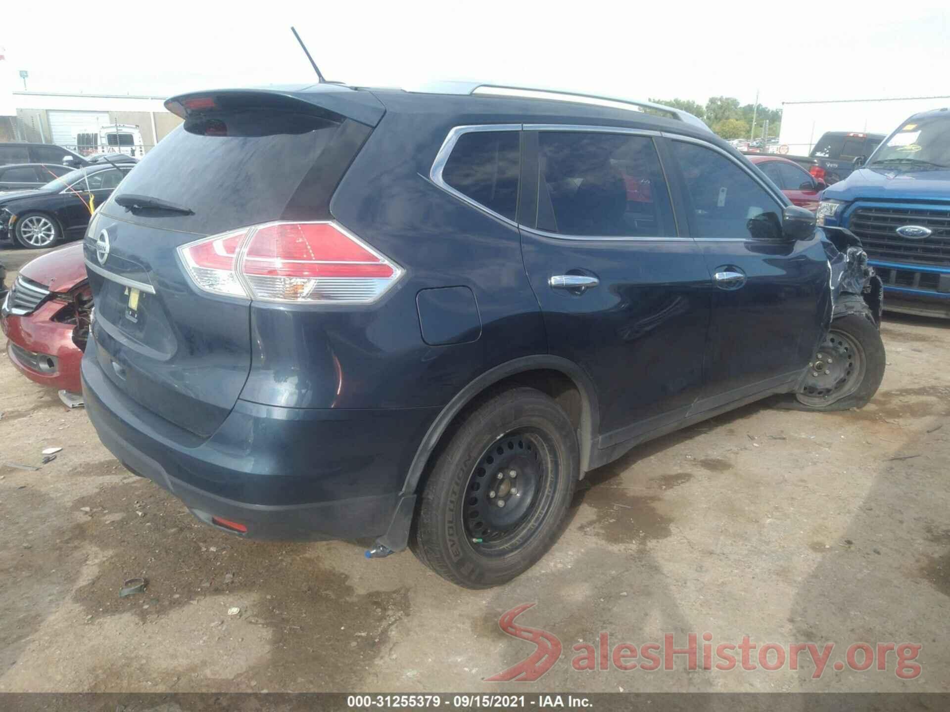 JN8AT2MT2GW014523 2016 NISSAN ROGUE