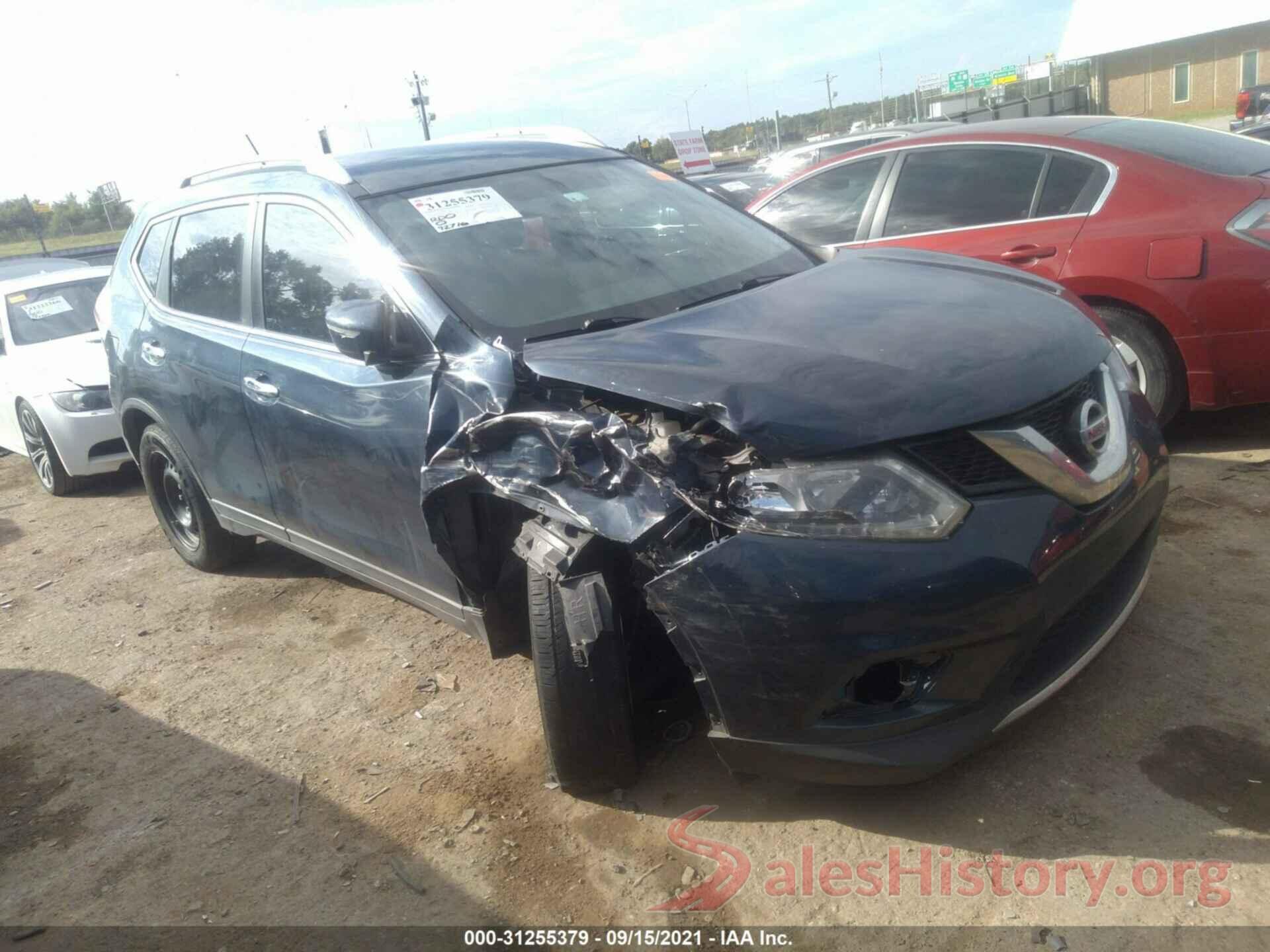 JN8AT2MT2GW014523 2016 NISSAN ROGUE