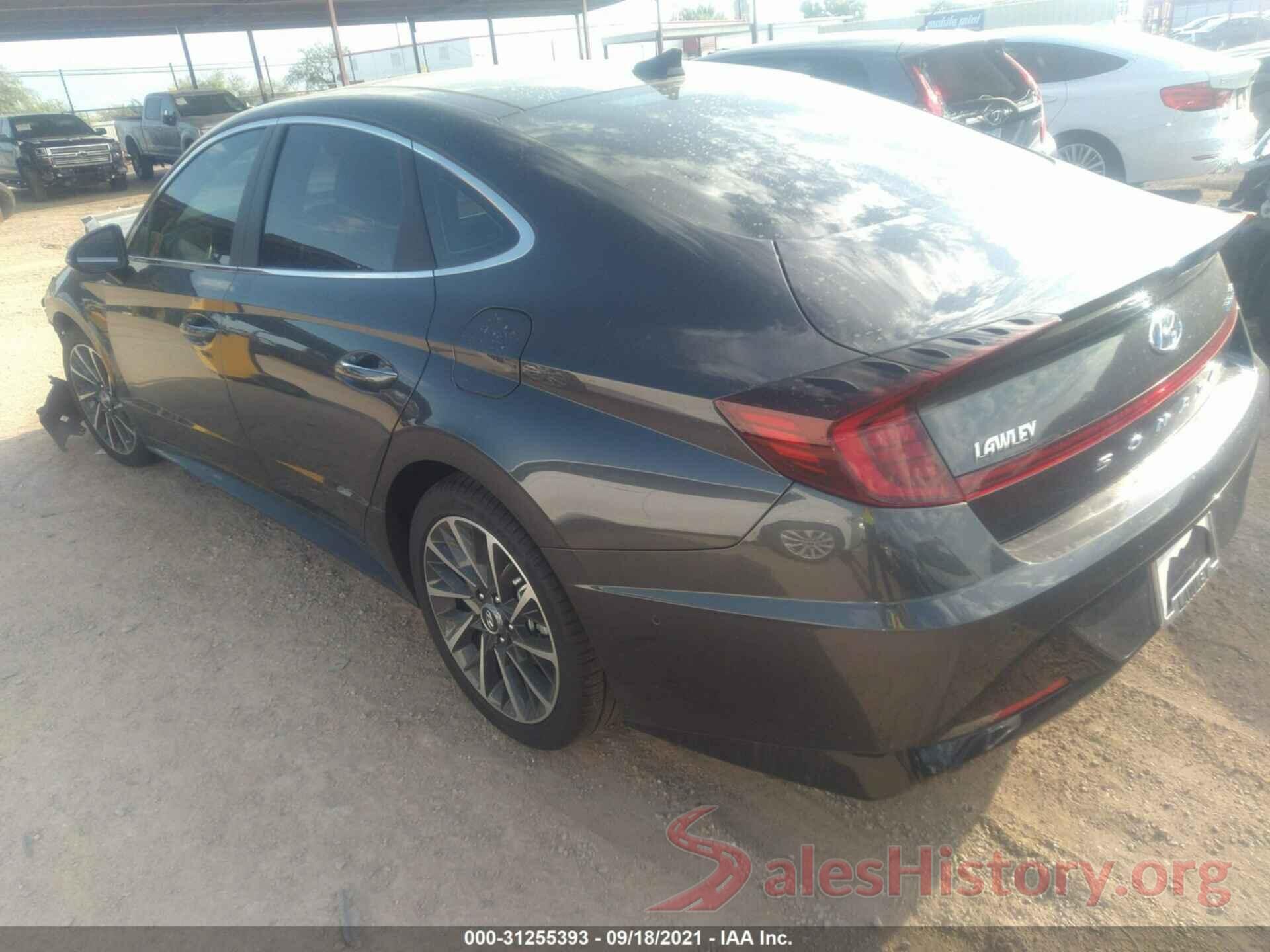 5NPEH4J20MH122842 2021 HYUNDAI SONATA