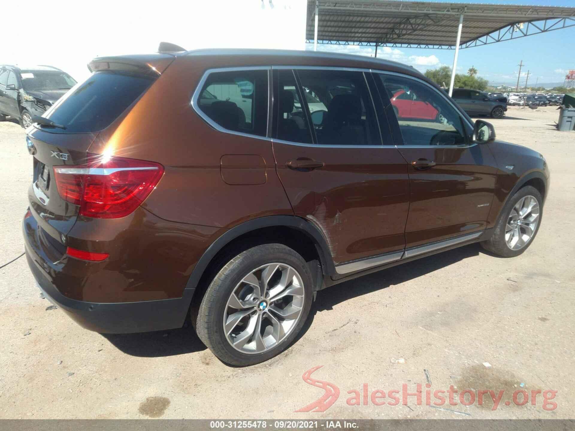 5UXWX7C30H0W39445 2017 BMW X3