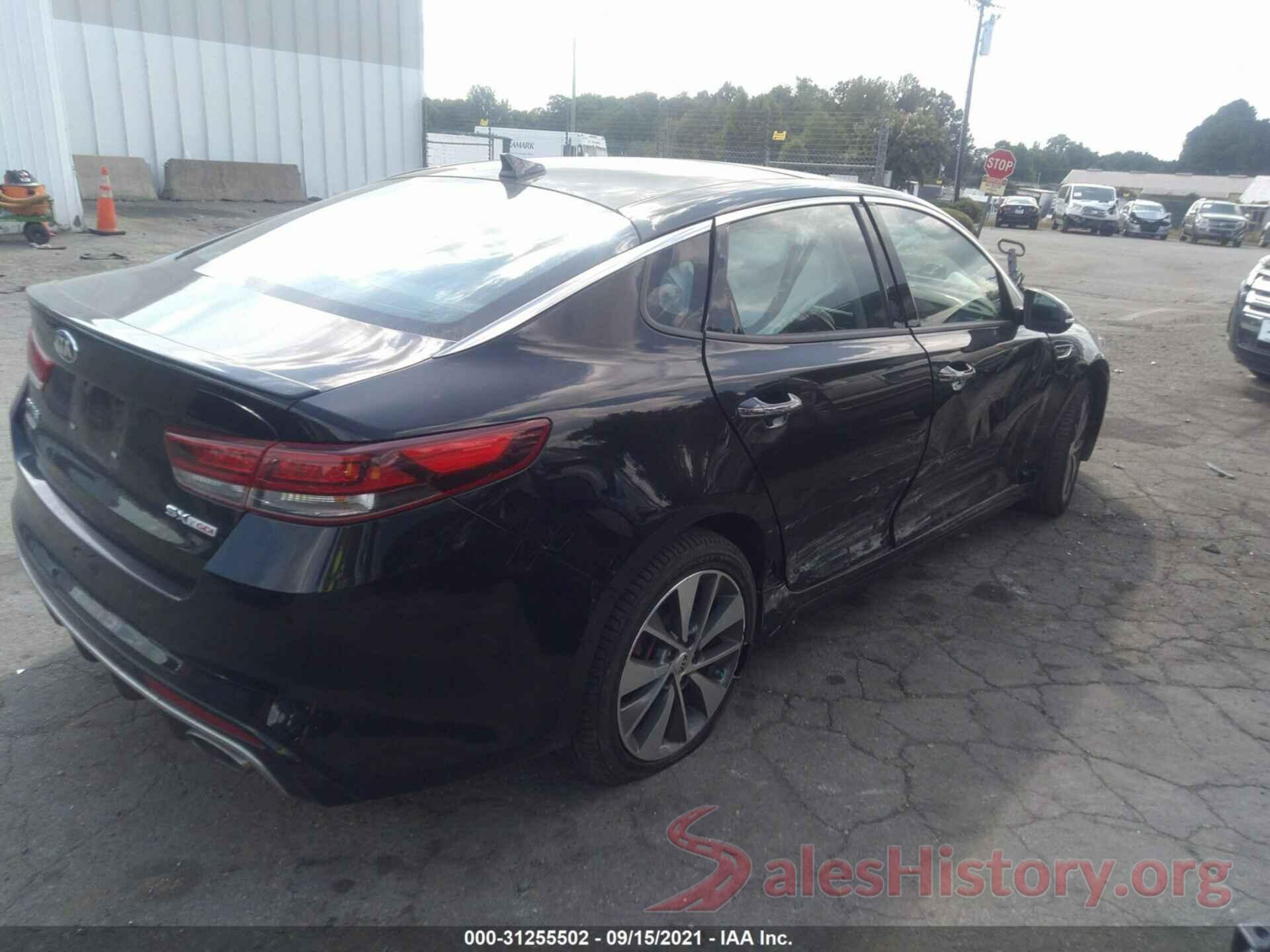 5XXGW4L29GG117277 2016 KIA OPTIMA