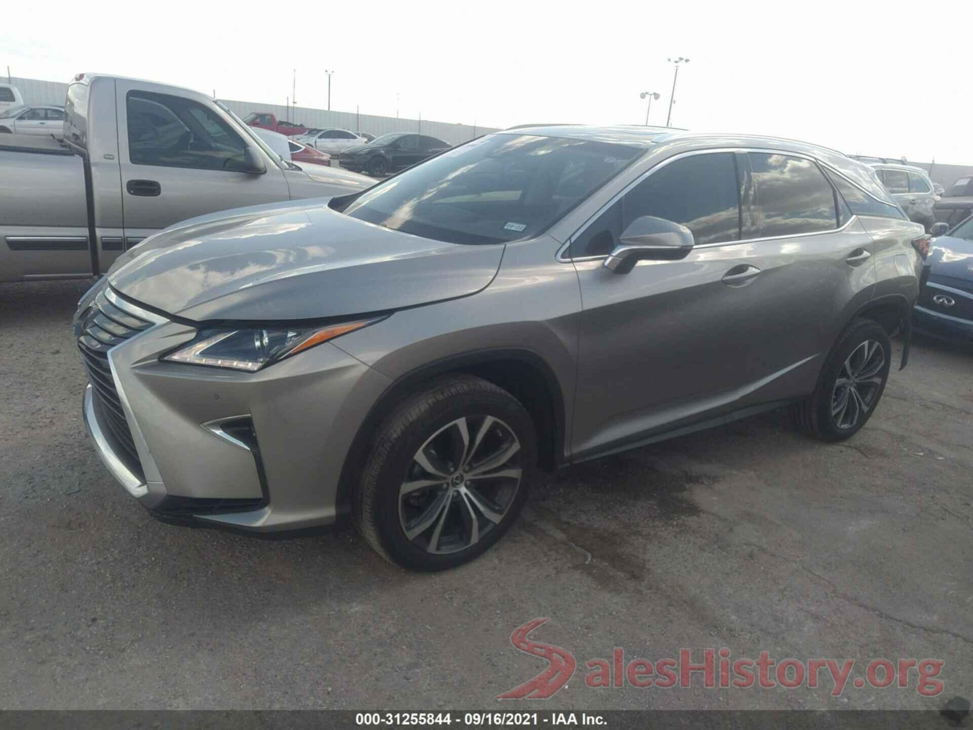 2T2ZZMCA6KC142074 2019 LEXUS RX