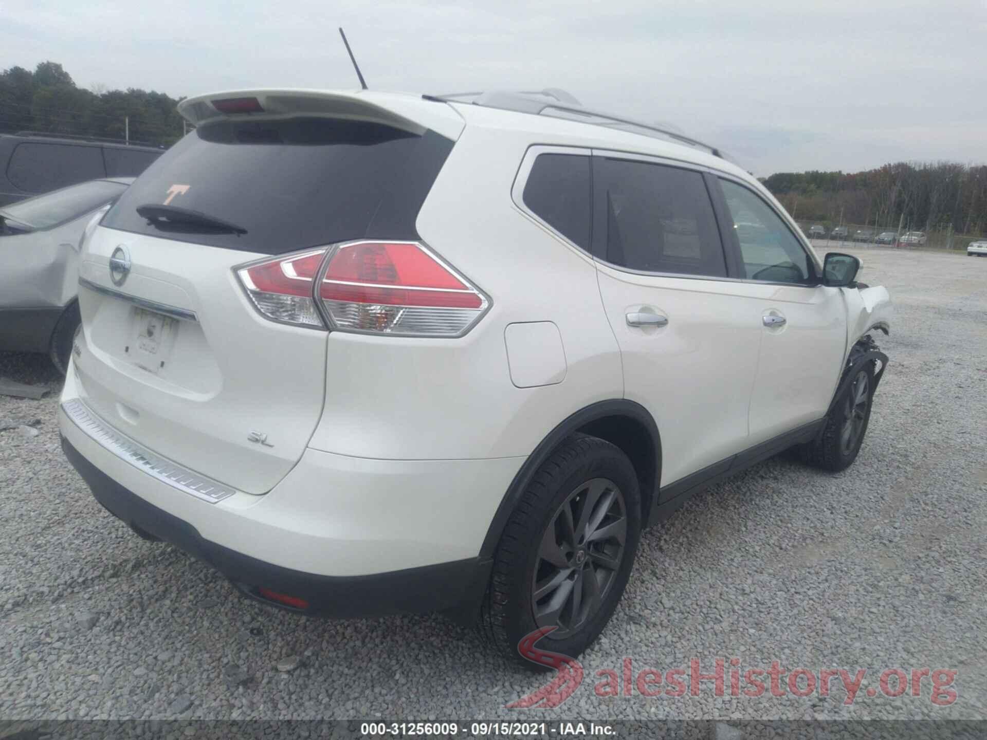 5N1AT2MT3GC781063 2016 NISSAN ROGUE