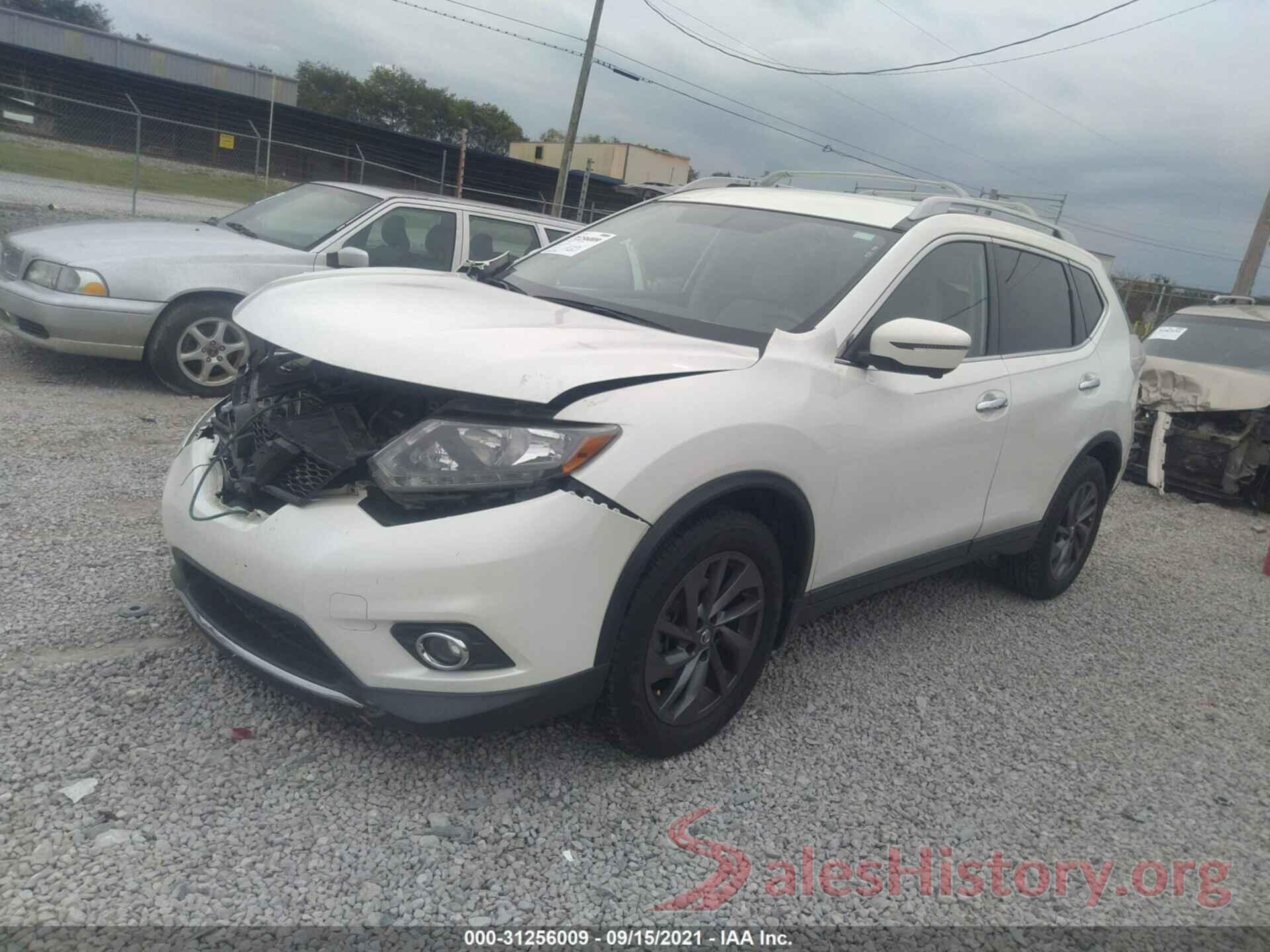 5N1AT2MT3GC781063 2016 NISSAN ROGUE