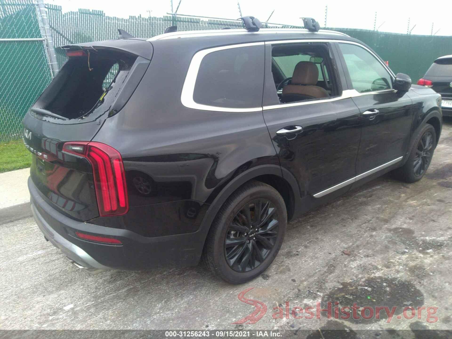 5XYP5DHCXNG197489 2022 KIA TELLURIDE