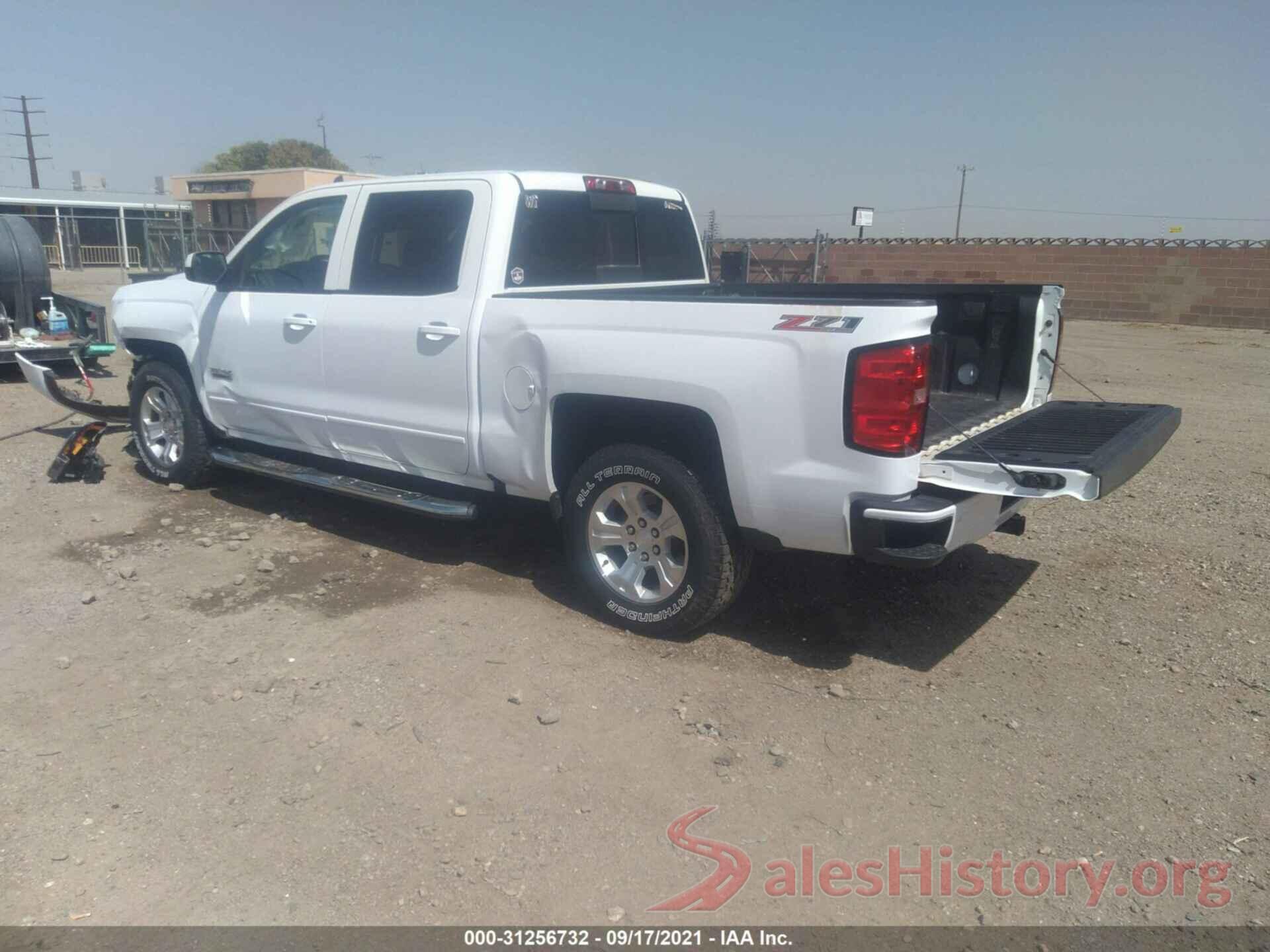 3GCUKREC0HG139636 2017 CHEVROLET SILVERADO 1500