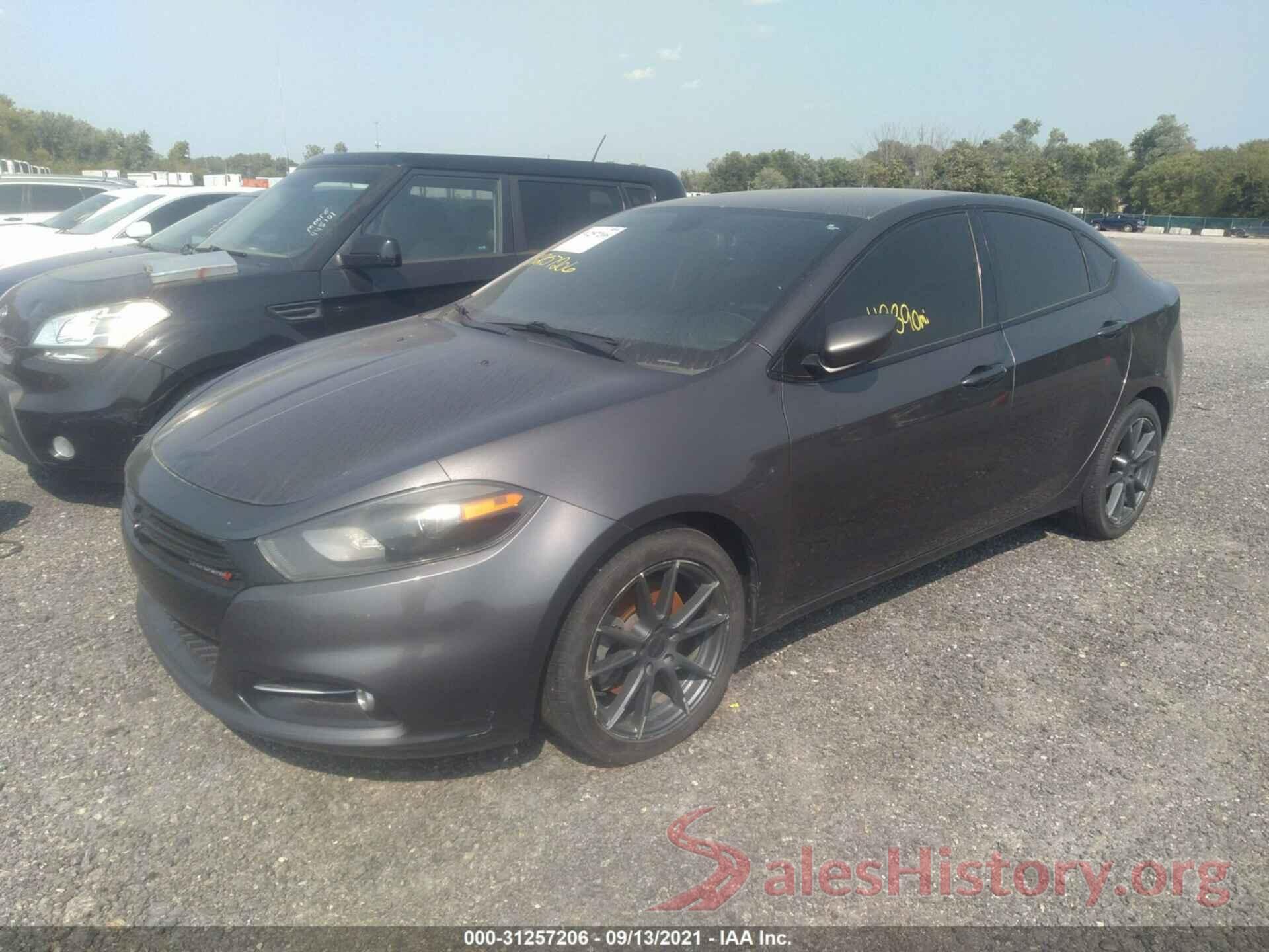 1C3CDFBB7GD540455 2016 DODGE DART