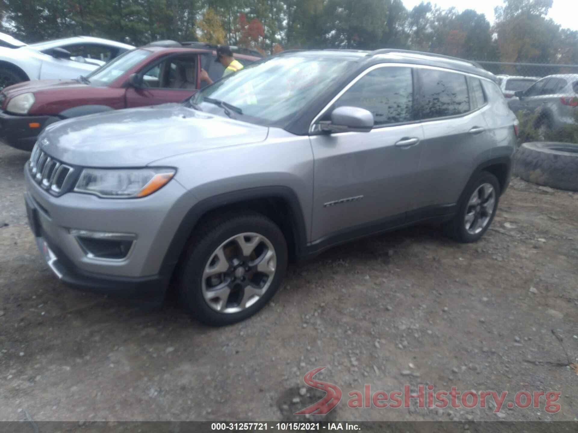 3C4NJDCB6LT193785 2020 JEEP COMPASS