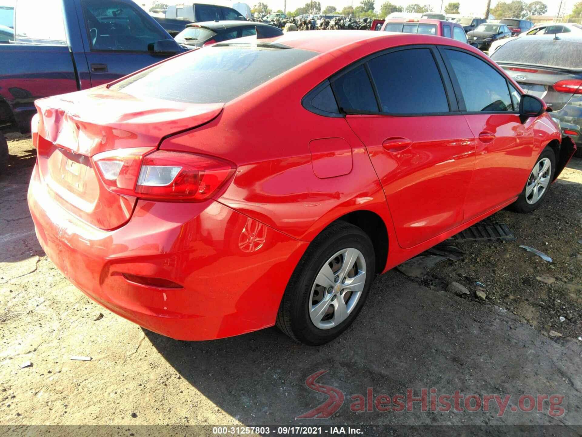 1G1BC5SM2H7265463 2017 CHEVROLET CRUZE