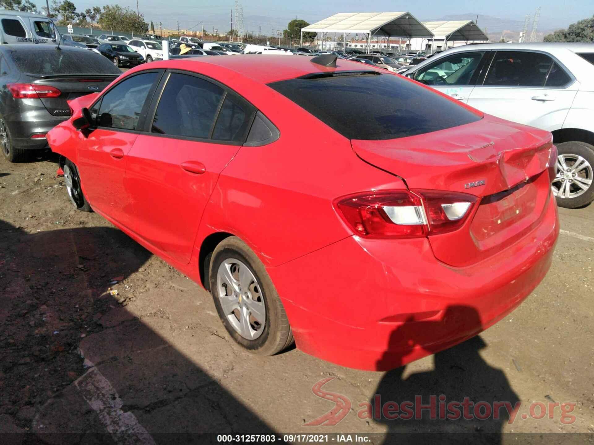 1G1BC5SM2H7265463 2017 CHEVROLET CRUZE