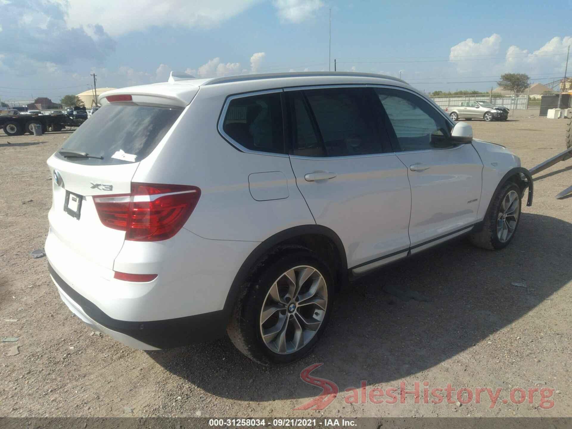 5UXWX9C35H0W67463 2017 BMW X3