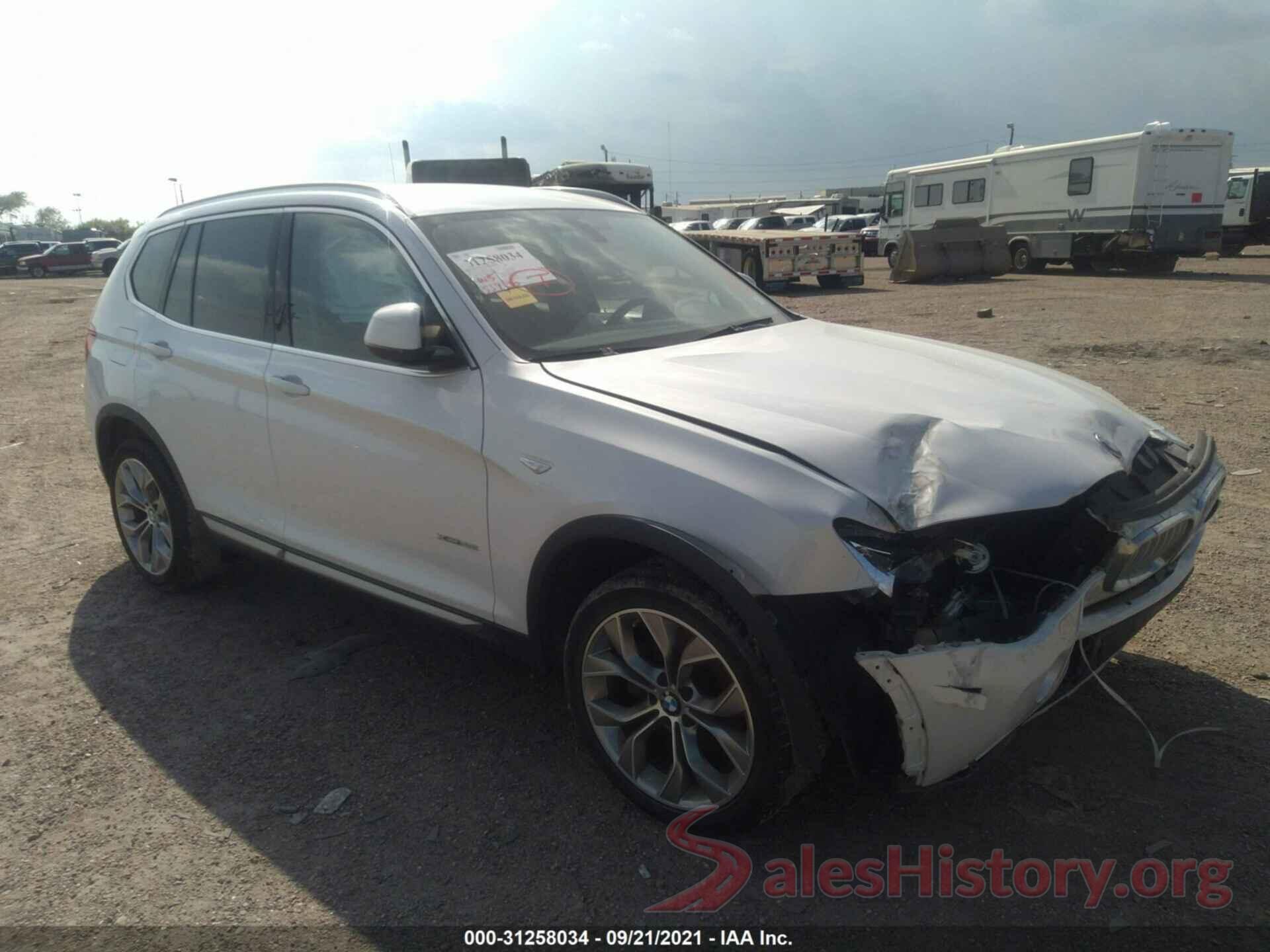 5UXWX9C35H0W67463 2017 BMW X3