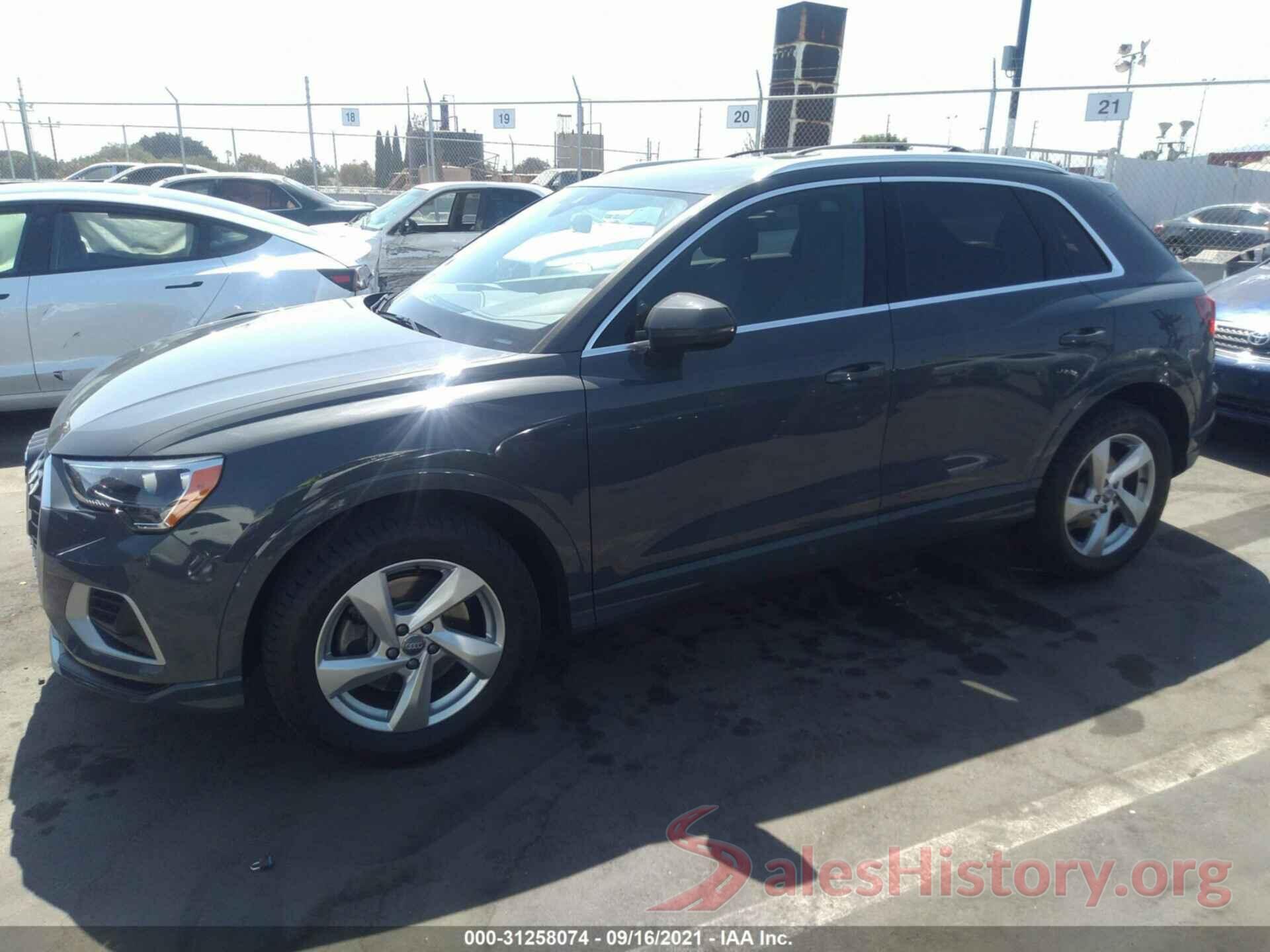 WA1AECF39L1021379 2020 AUDI Q3